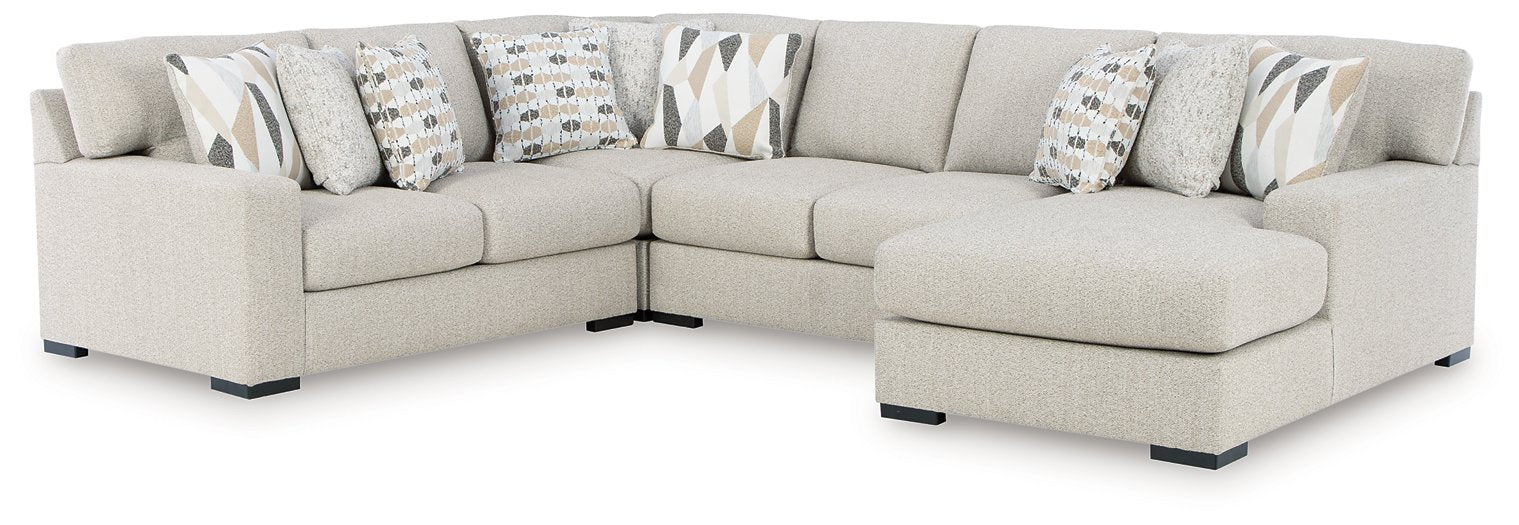 Laurelgrove Sectional with Chaise - Ideal Furniture (Fresno,CA)