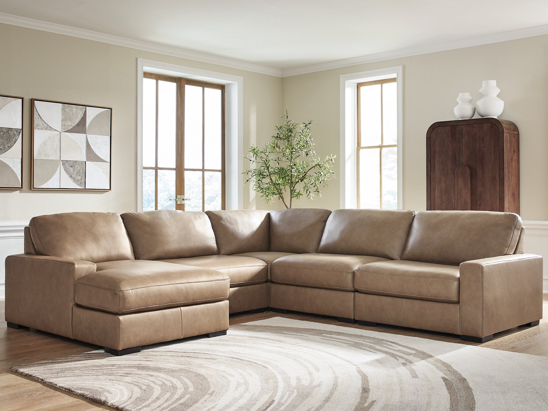 Veronella Sectional with Chaise - Ideal Furniture (Fresno,CA)
