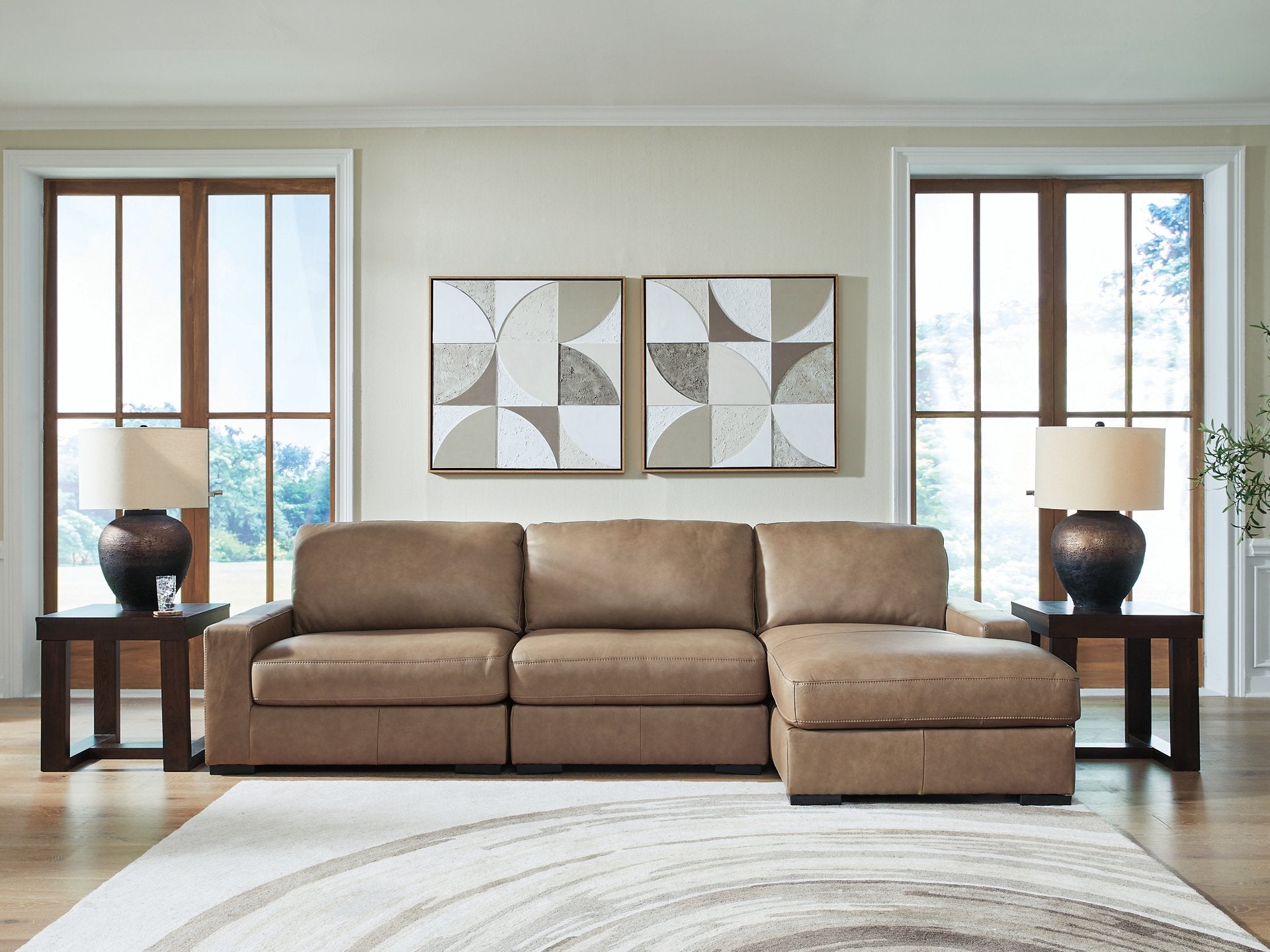 Veronella Sectional with Chaise - Ideal Furniture (Fresno,CA)