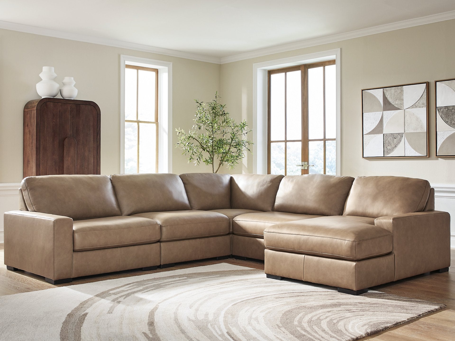 Veronella Sectional with Chaise - Ideal Furniture (Fresno,CA)