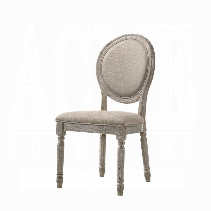 Faustine Side Chair Set-2 - Ideal Furniture (Fresno,CA)