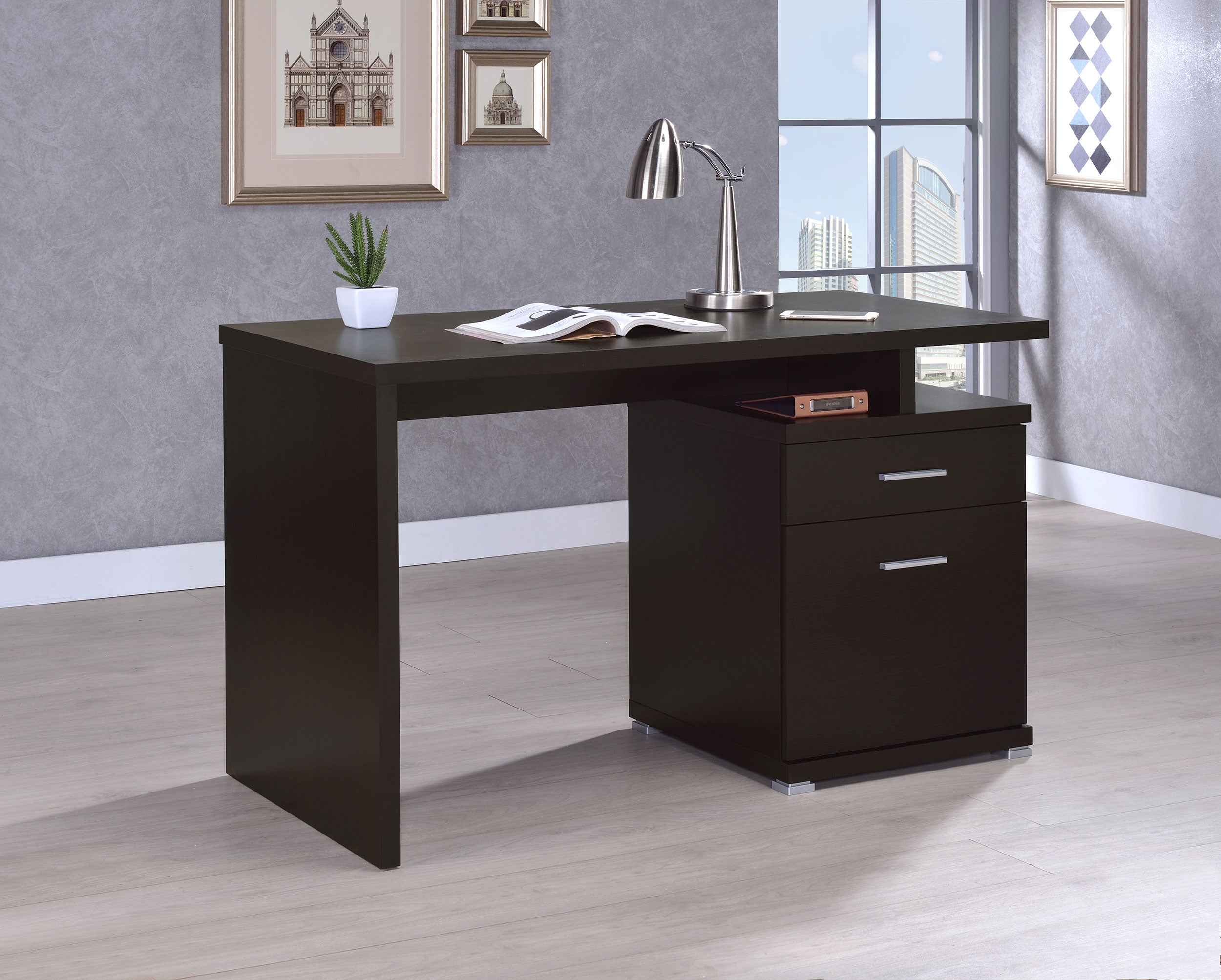 Irving Computer Desk - Ideal Furniture (Fresno,CA)