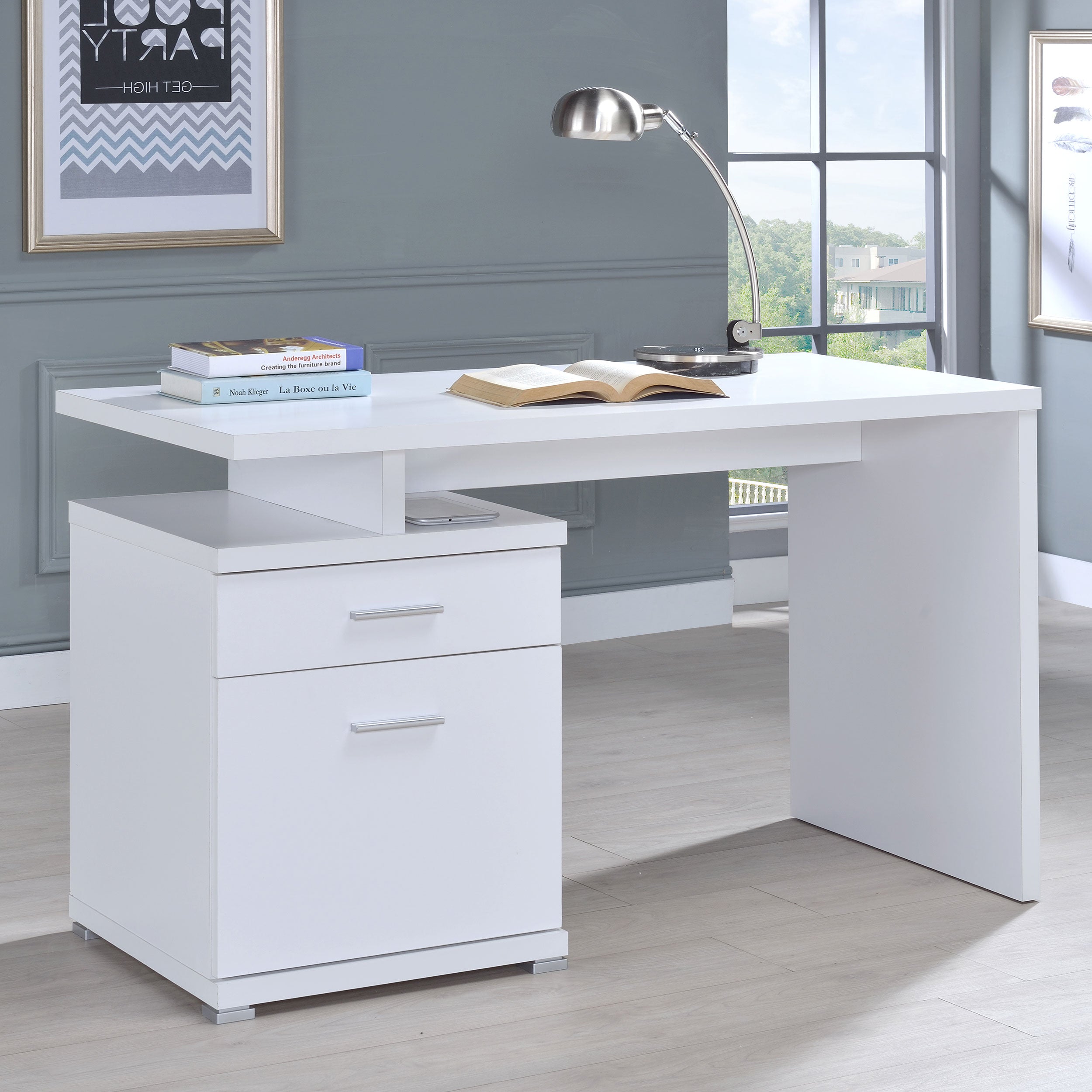 Irving Computer Desk - Ideal Furniture (Fresno,CA)