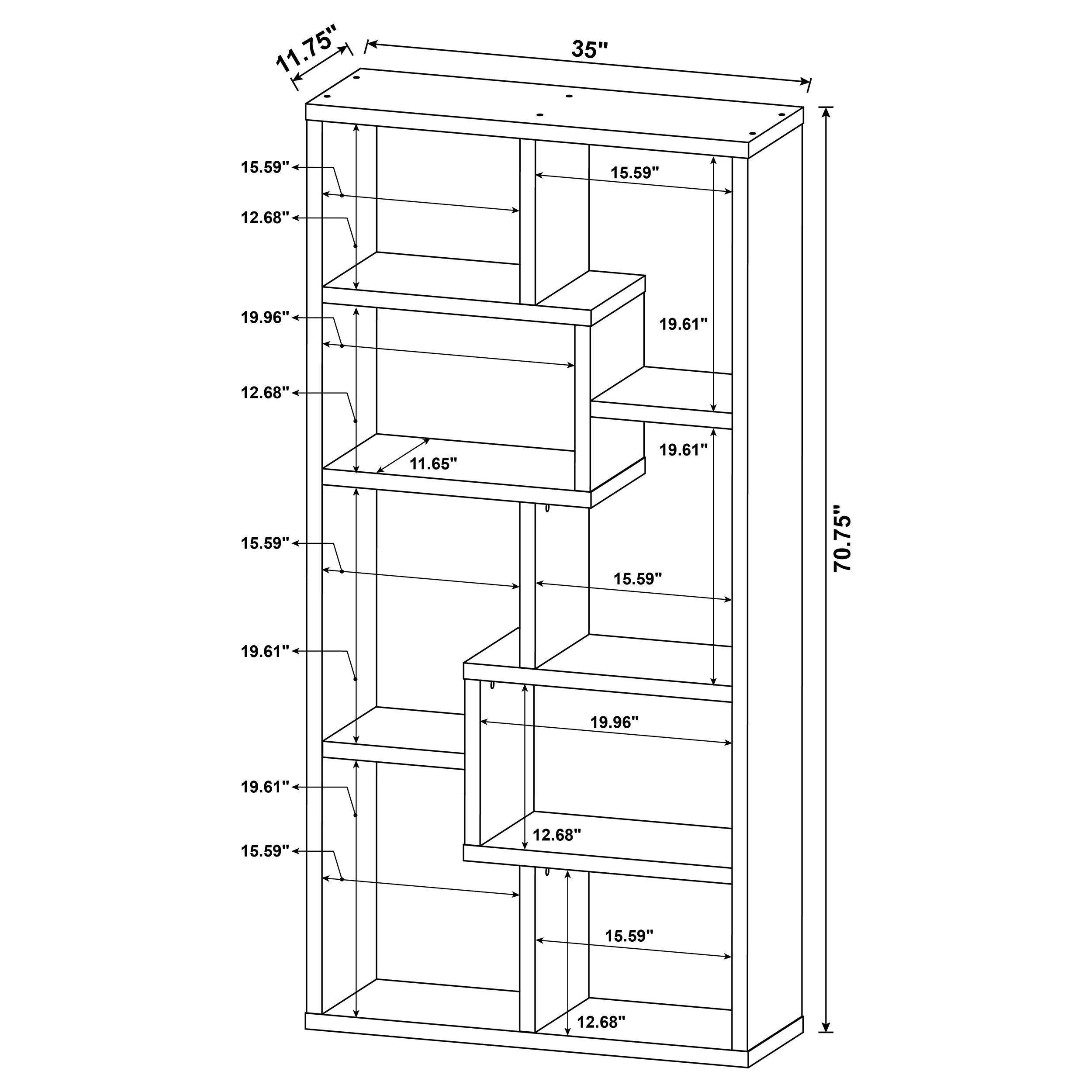 Theo Bookshelf - Ideal Furniture (Fresno,CA)