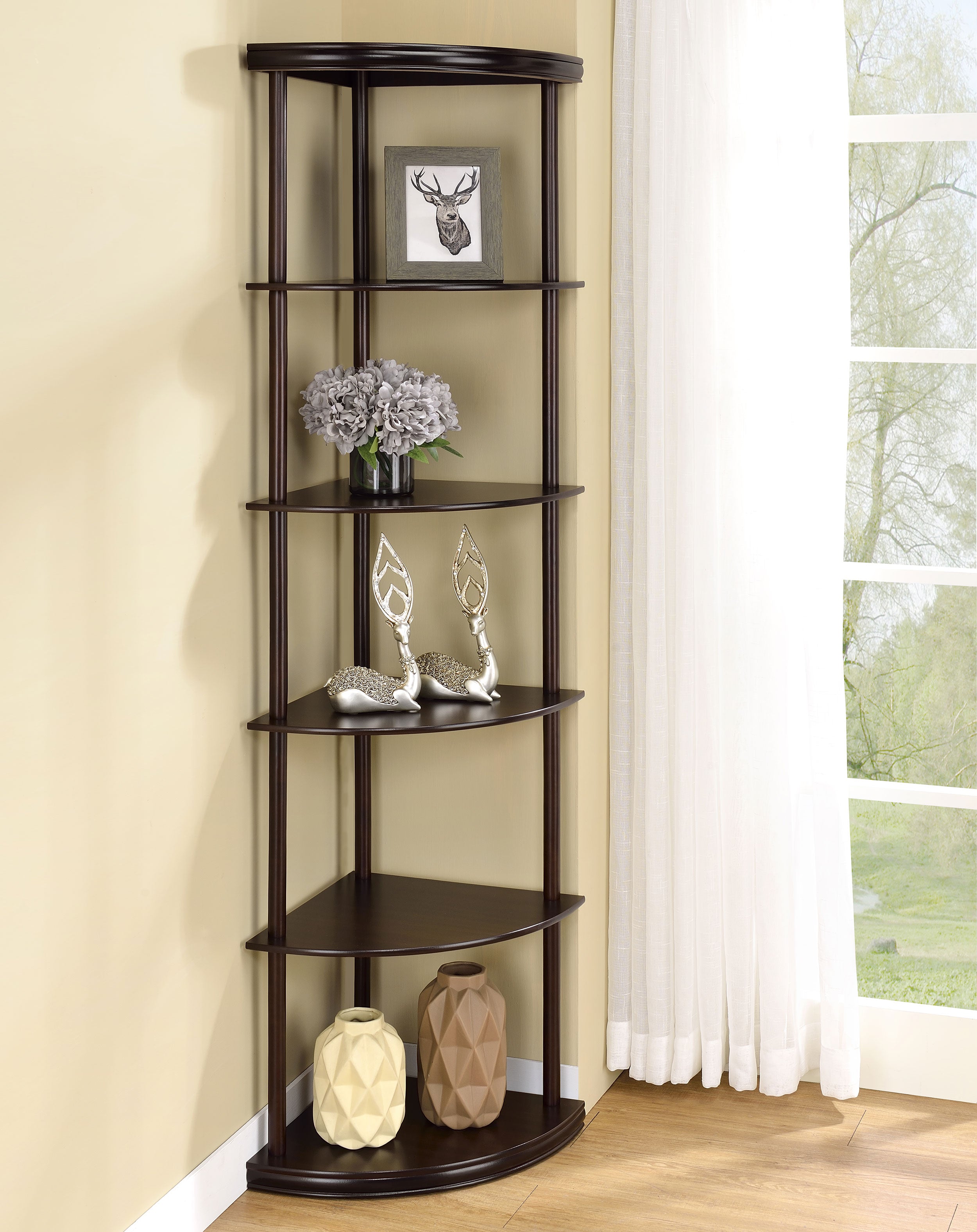 Bonwick Corner Bookshelf - Ideal Furniture (Fresno,CA)