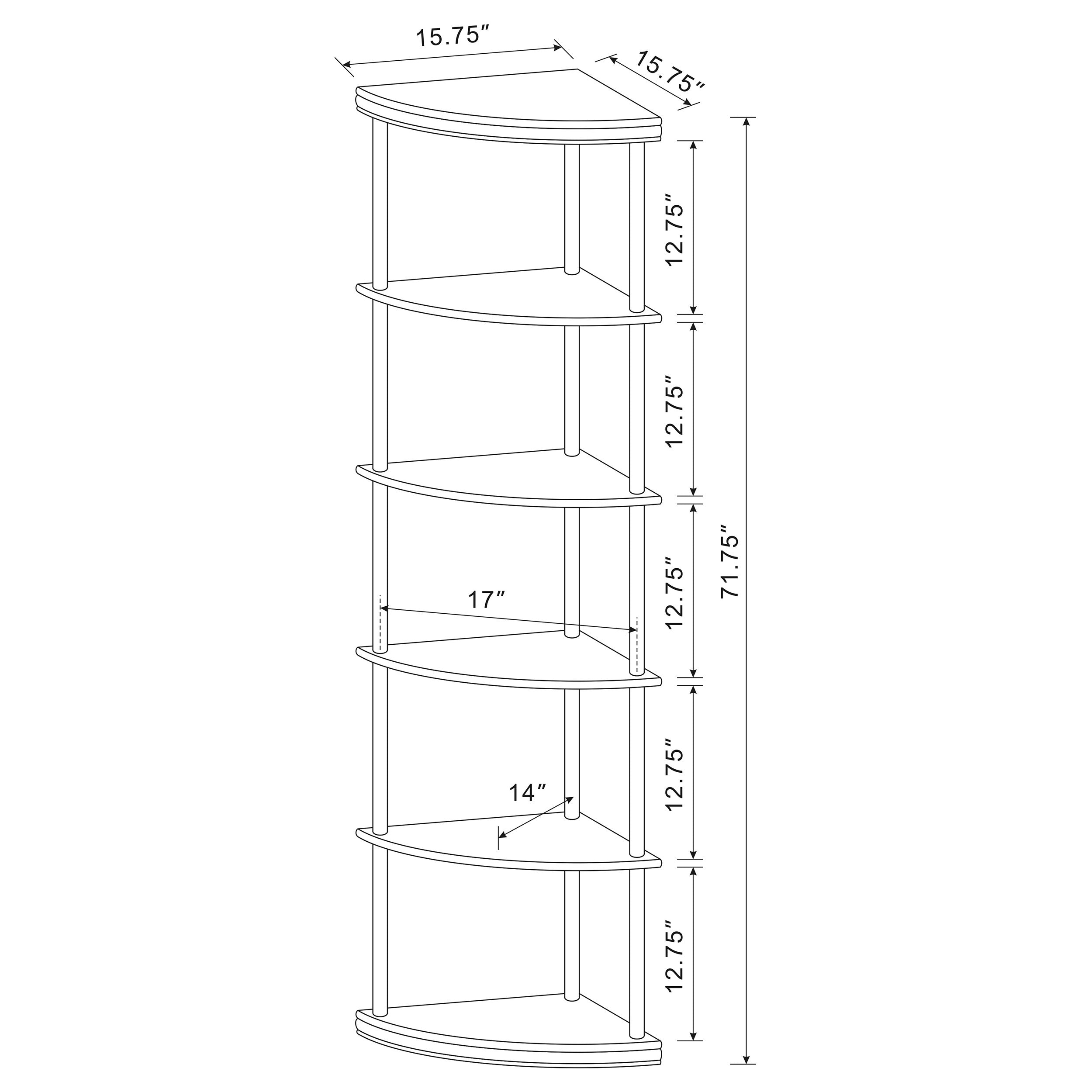 Bonwick Corner Bookshelf - Ideal Furniture (Fresno,CA)
