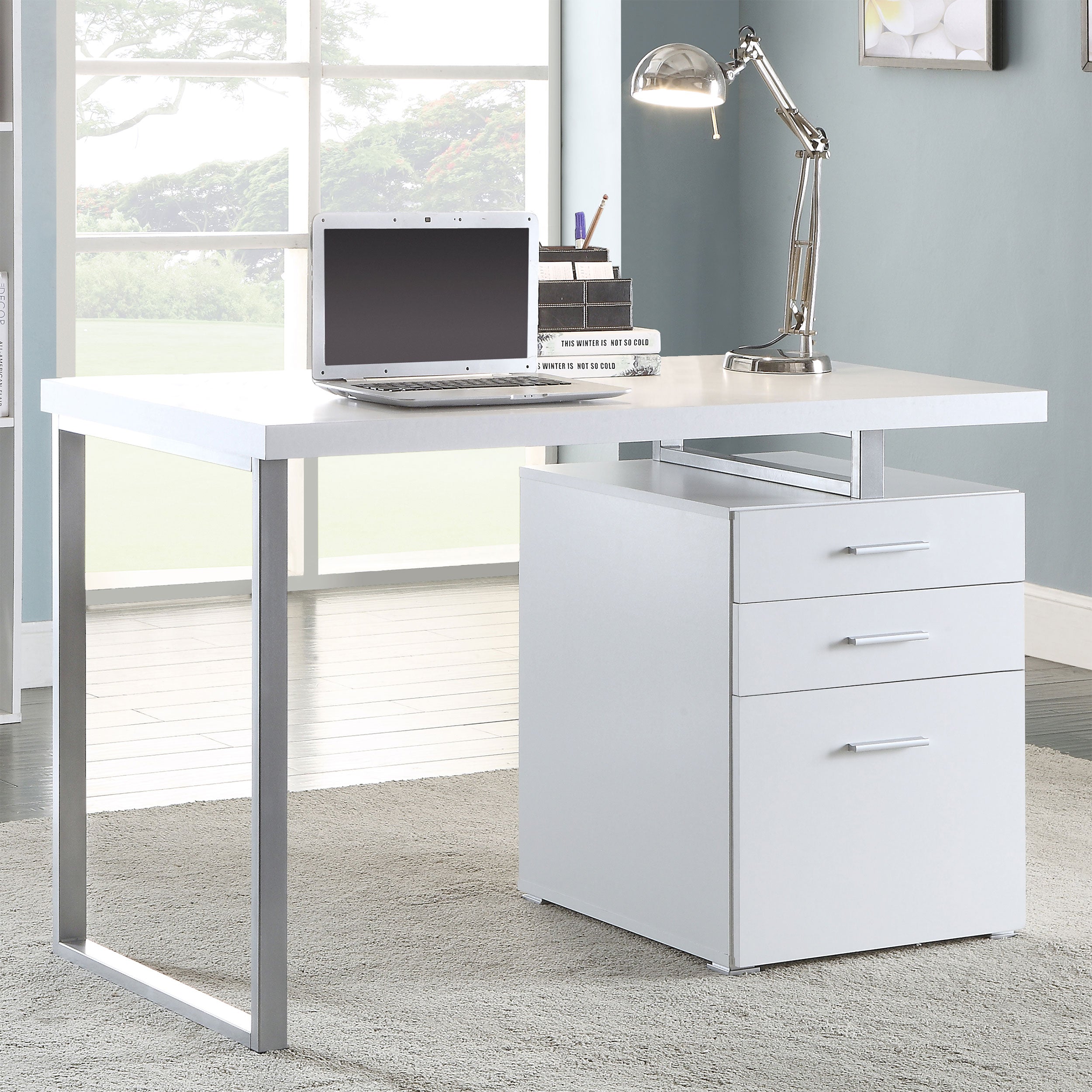 Brennan Computer Desk - Ideal Furniture (Fresno,CA)