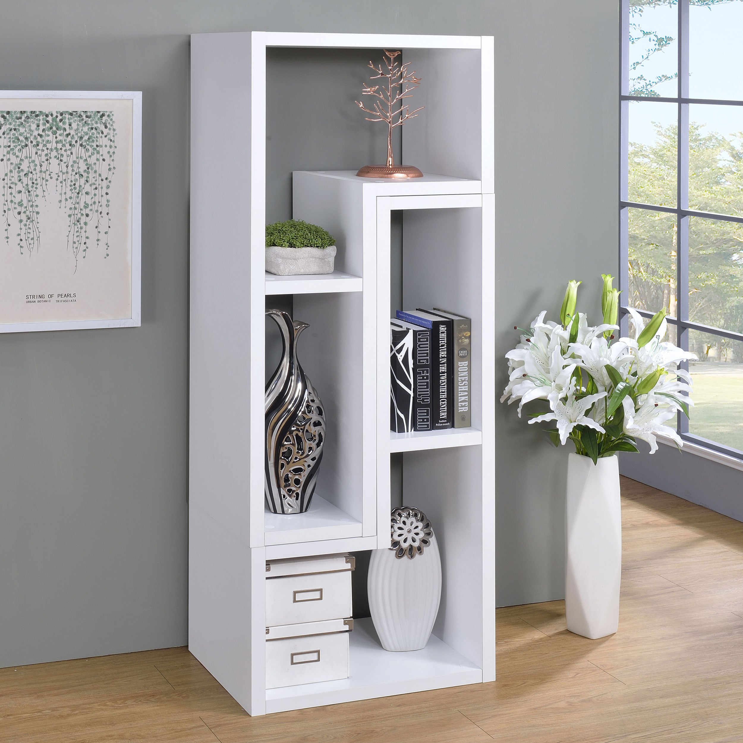 Velma Bookshelf Console - Ideal Furniture (Fresno,CA)