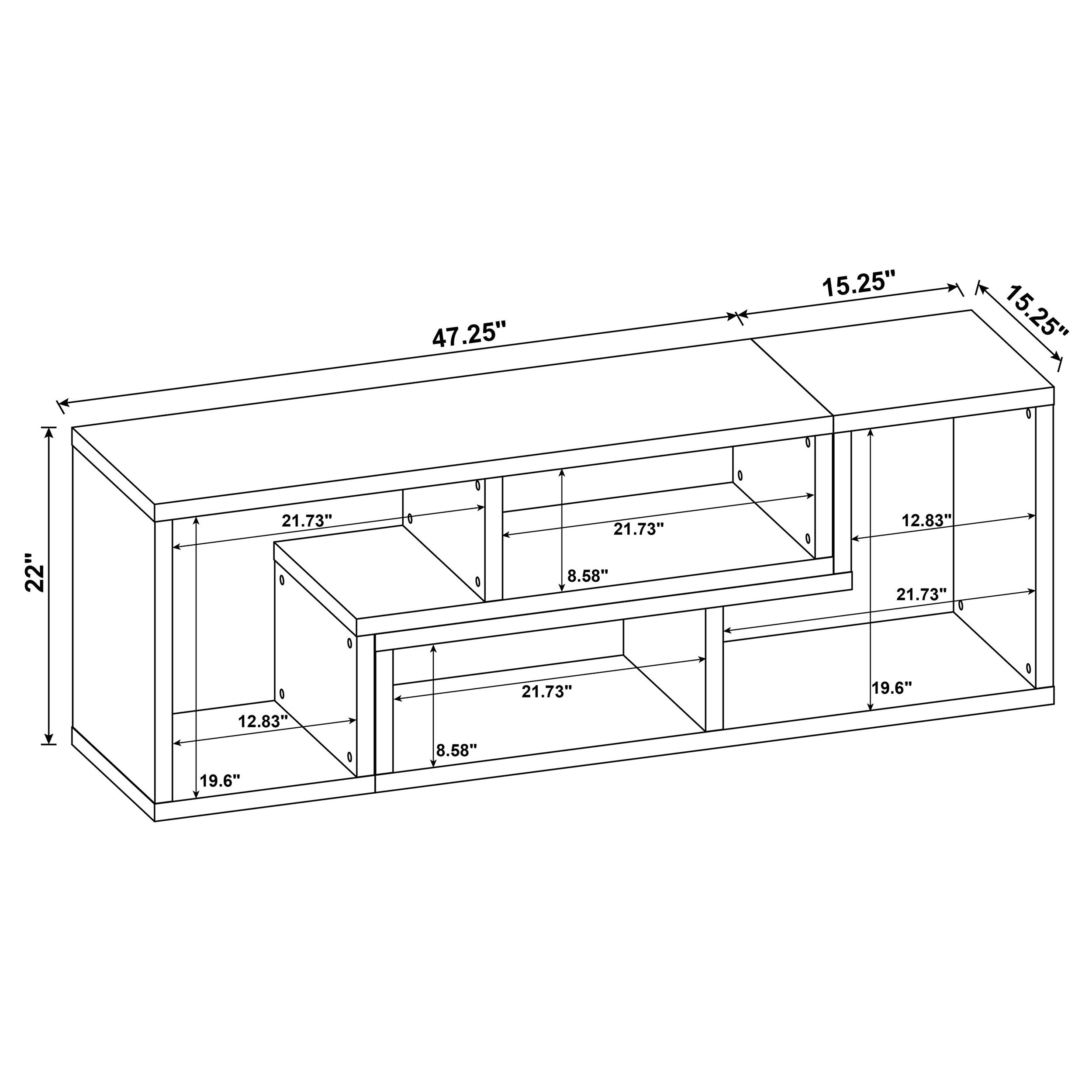 Velma Bookshelf Console - Ideal Furniture (Fresno,CA)