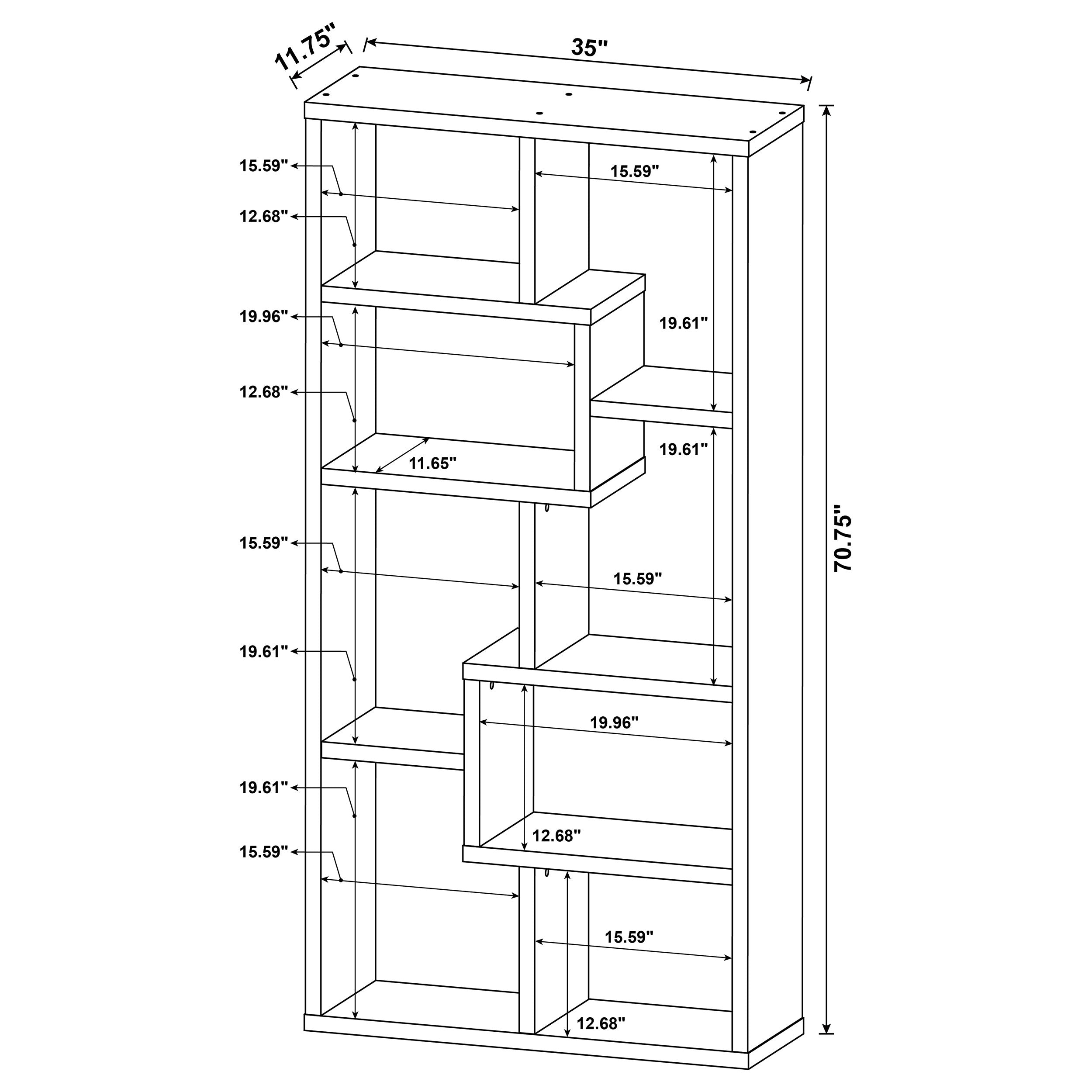 Theo Bookshelf - Ideal Furniture (Fresno,CA)