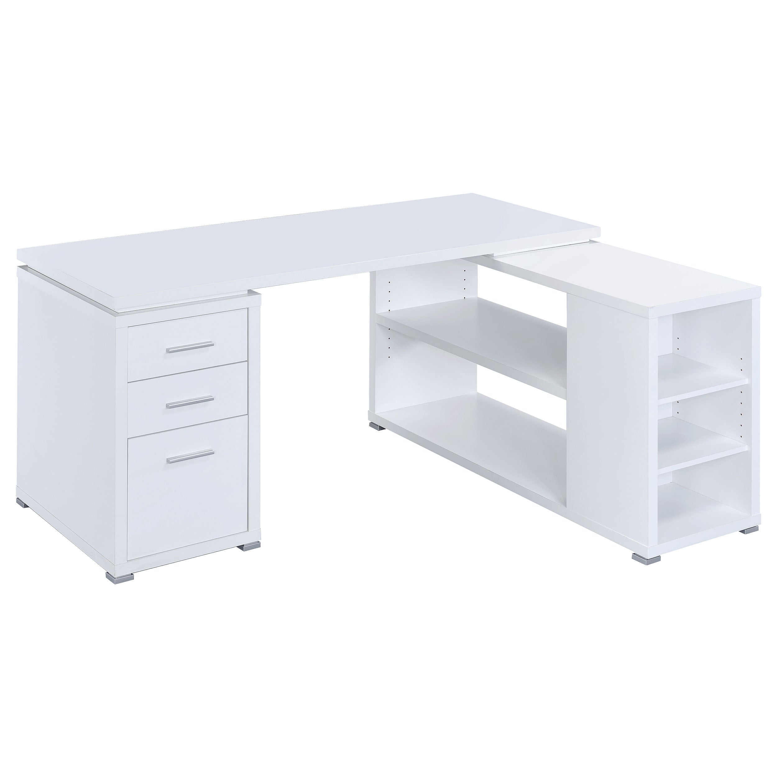 Yvette Computer Desk - Ideal Furniture (Fresno,CA)