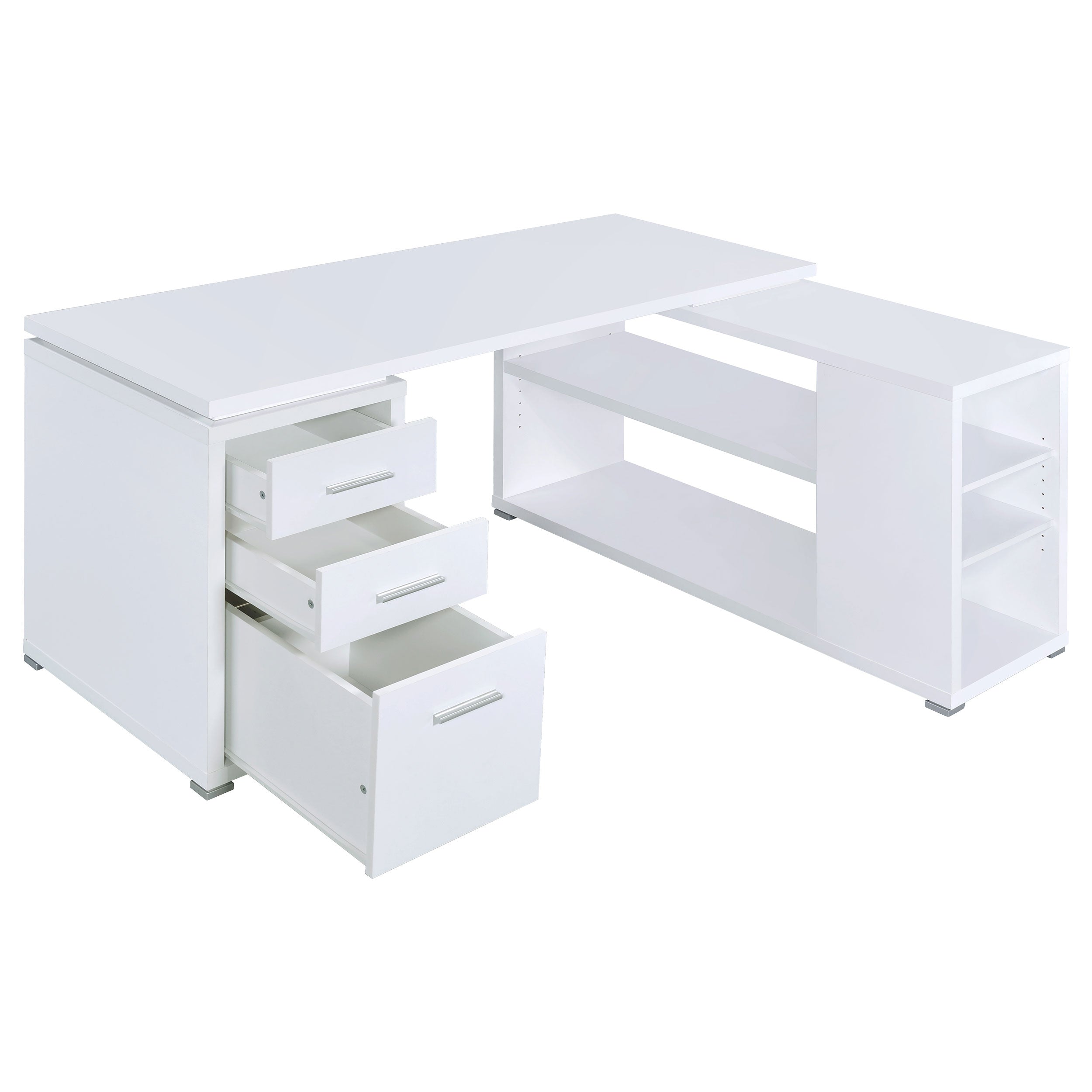 Yvette Computer Desk - Ideal Furniture (Fresno,CA)