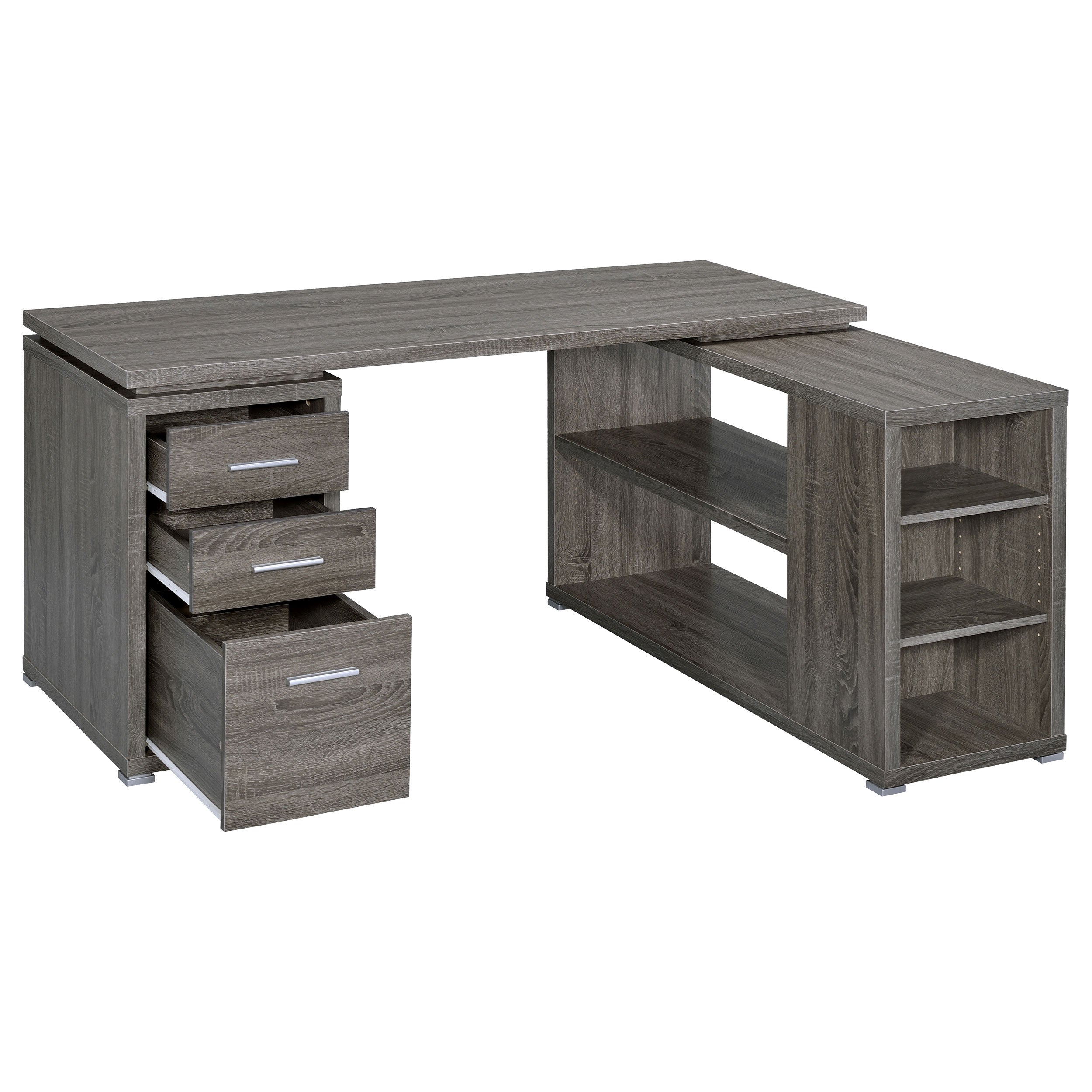 Yvette Computer Desk - Ideal Furniture (Fresno,CA)