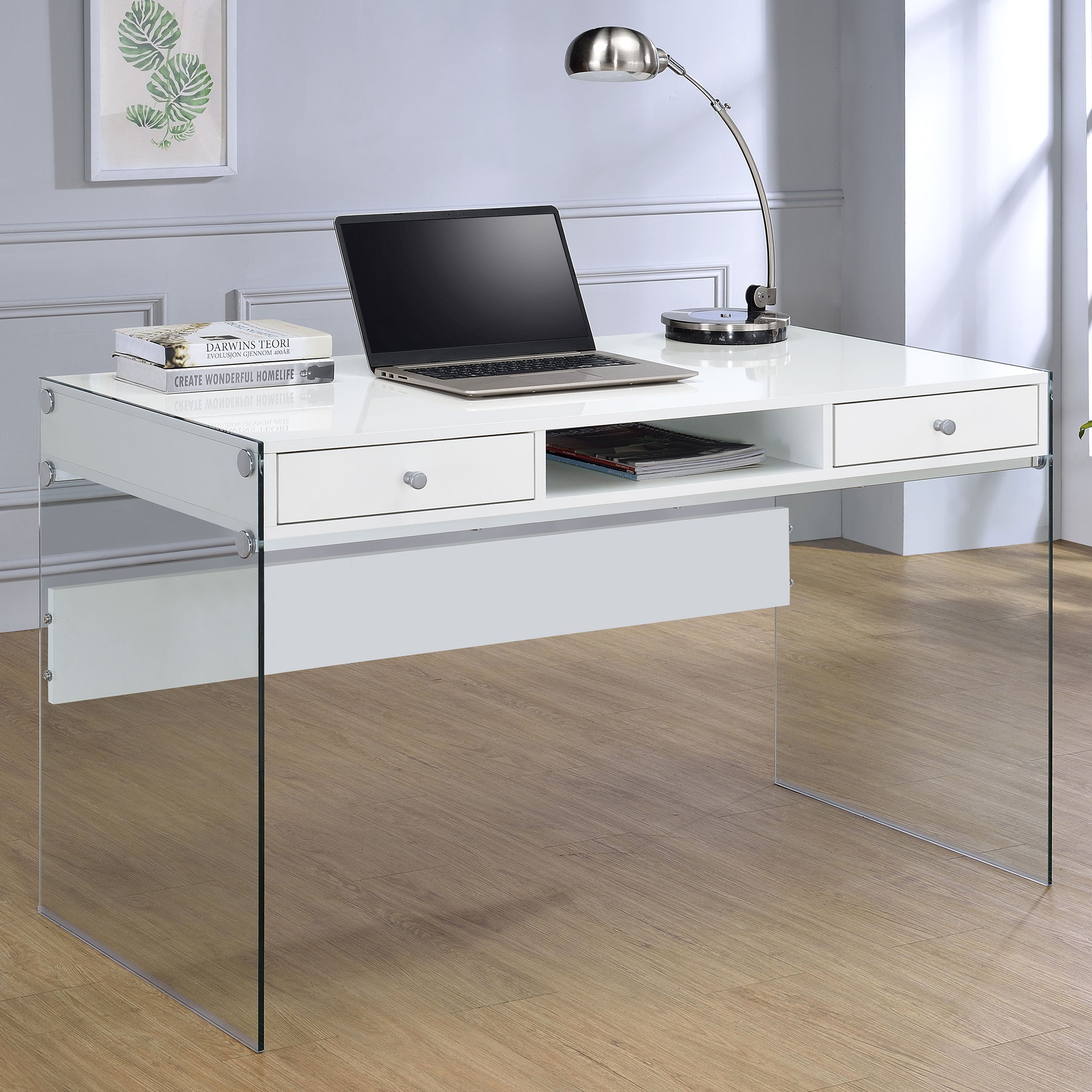 Dobrev Writing Desk - Ideal Furniture (Fresno,CA)