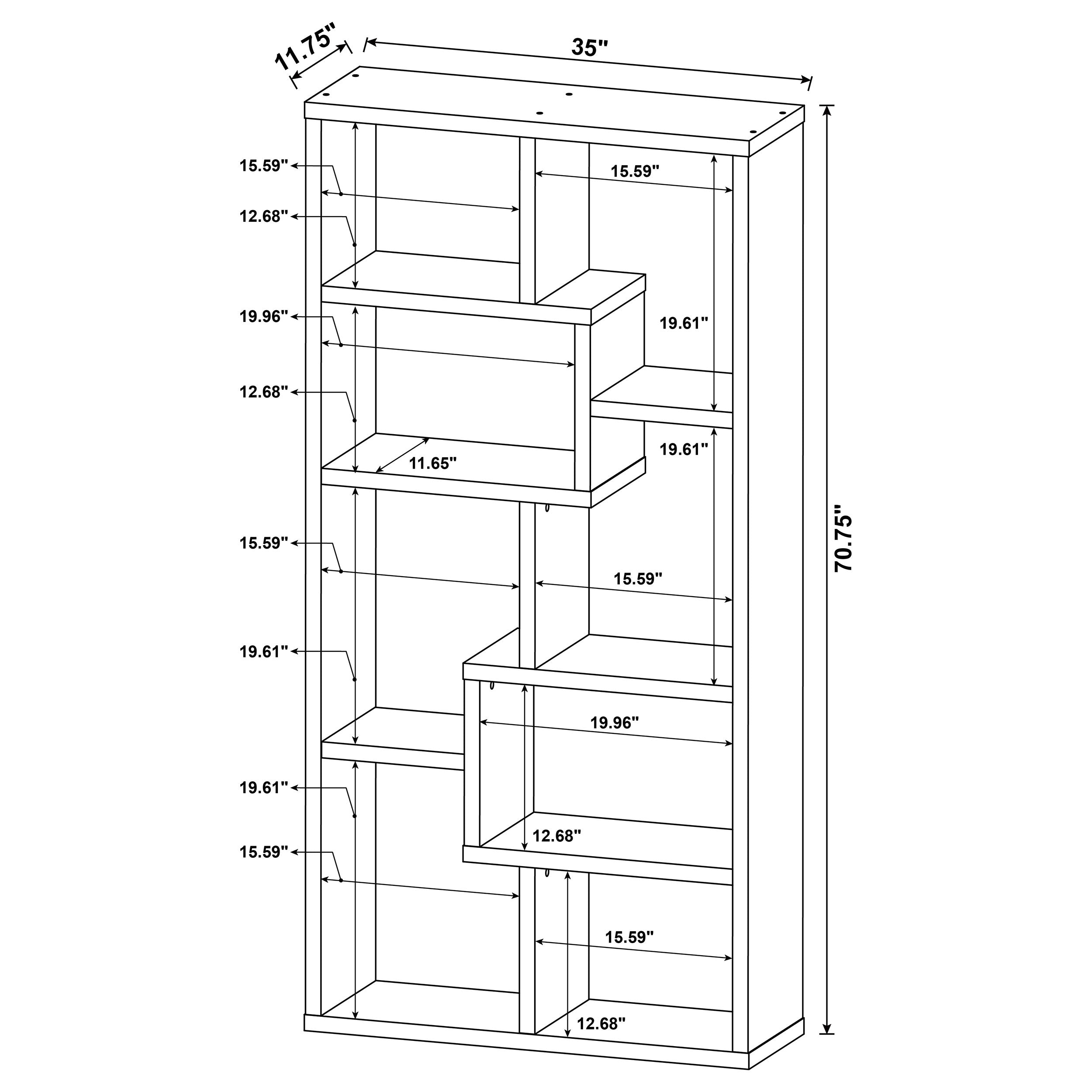 Theo Bookshelf - Ideal Furniture (Fresno,CA)