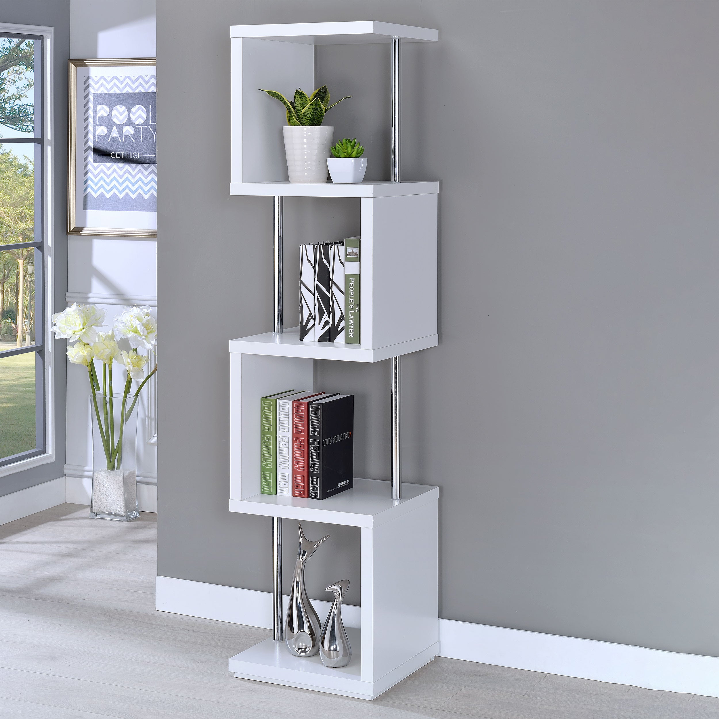 Baxter Bookshelf - Ideal Furniture (Fresno,CA)