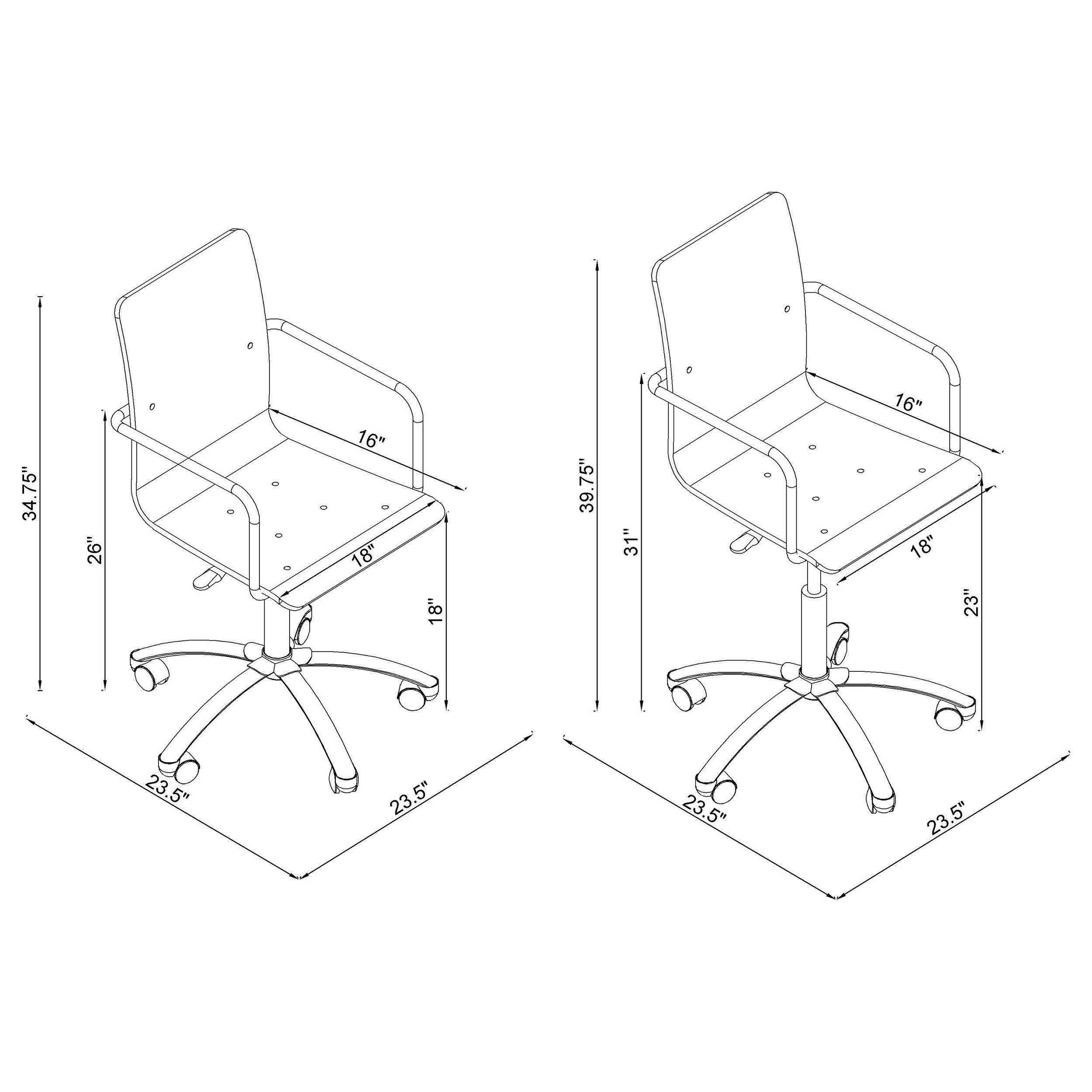Amaturo Office Chair - Ideal Furniture (Fresno,CA)