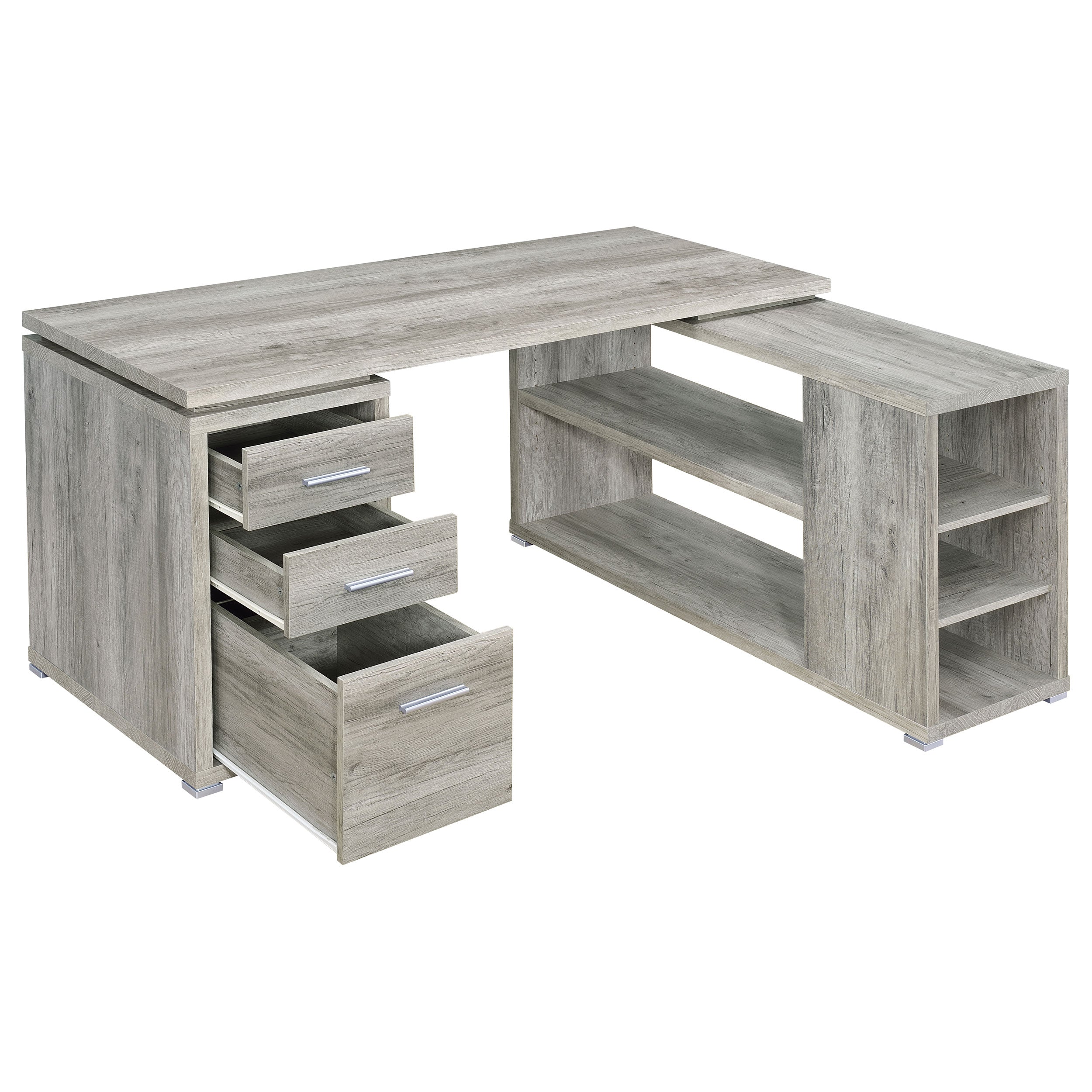 Yvette Computer Desk - Ideal Furniture (Fresno,CA)