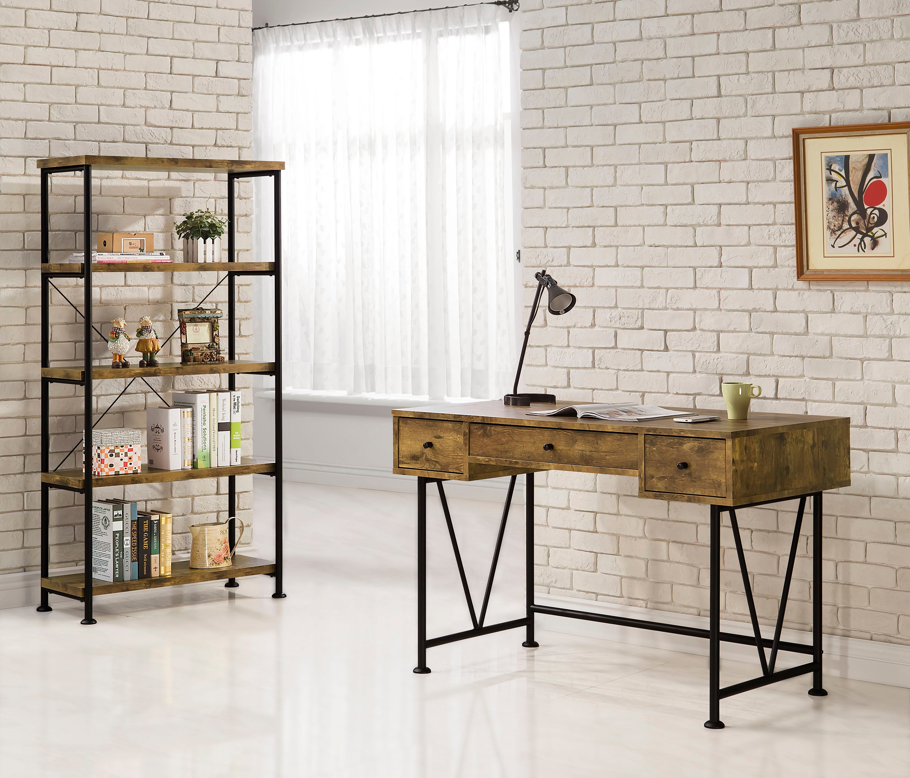 Analiese Desk Set - Ideal Furniture (Fresno,CA)