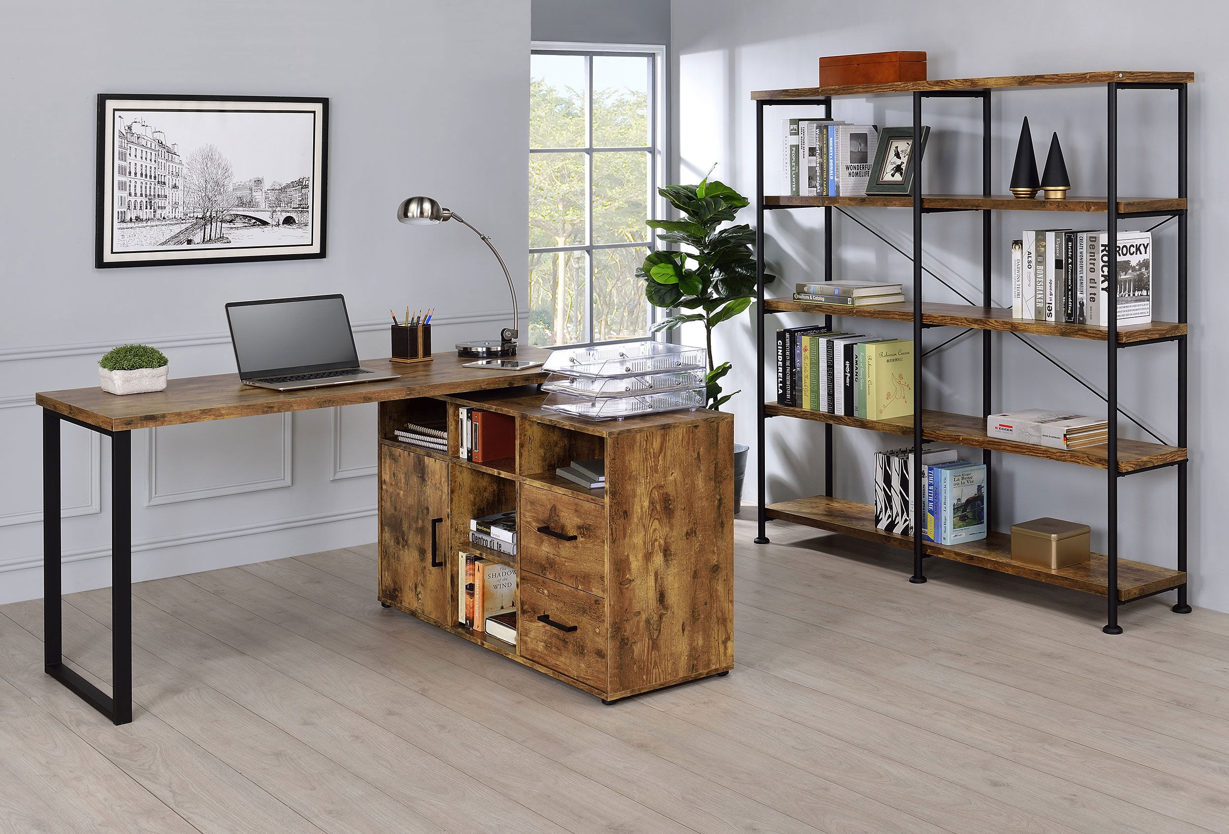 Analiese Bookshelf - Ideal Furniture (Fresno,CA)