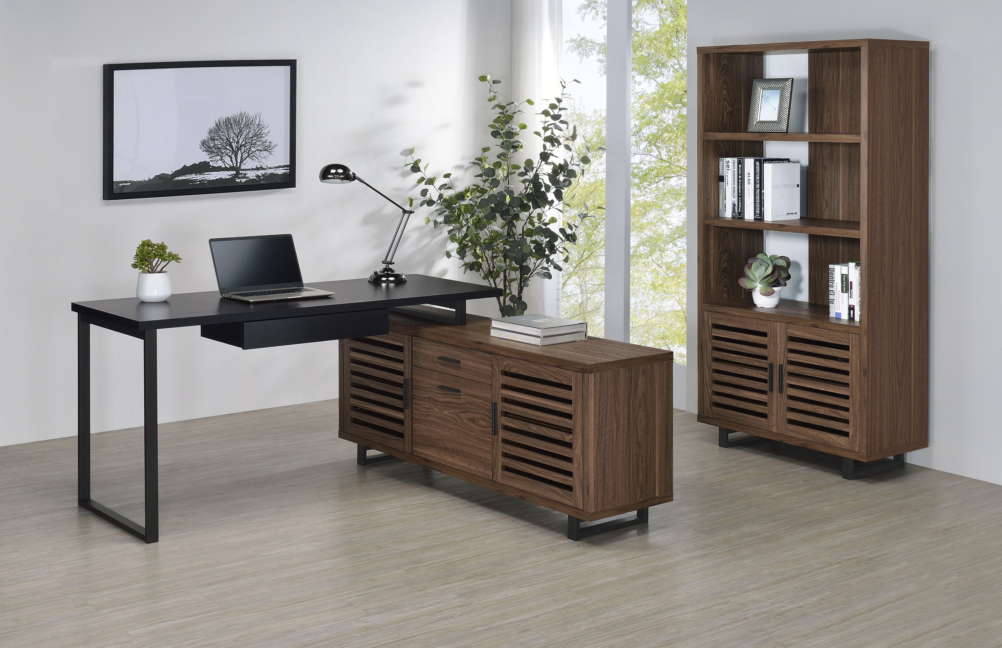 Maddox Computer Desk - Ideal Furniture (Fresno,CA)