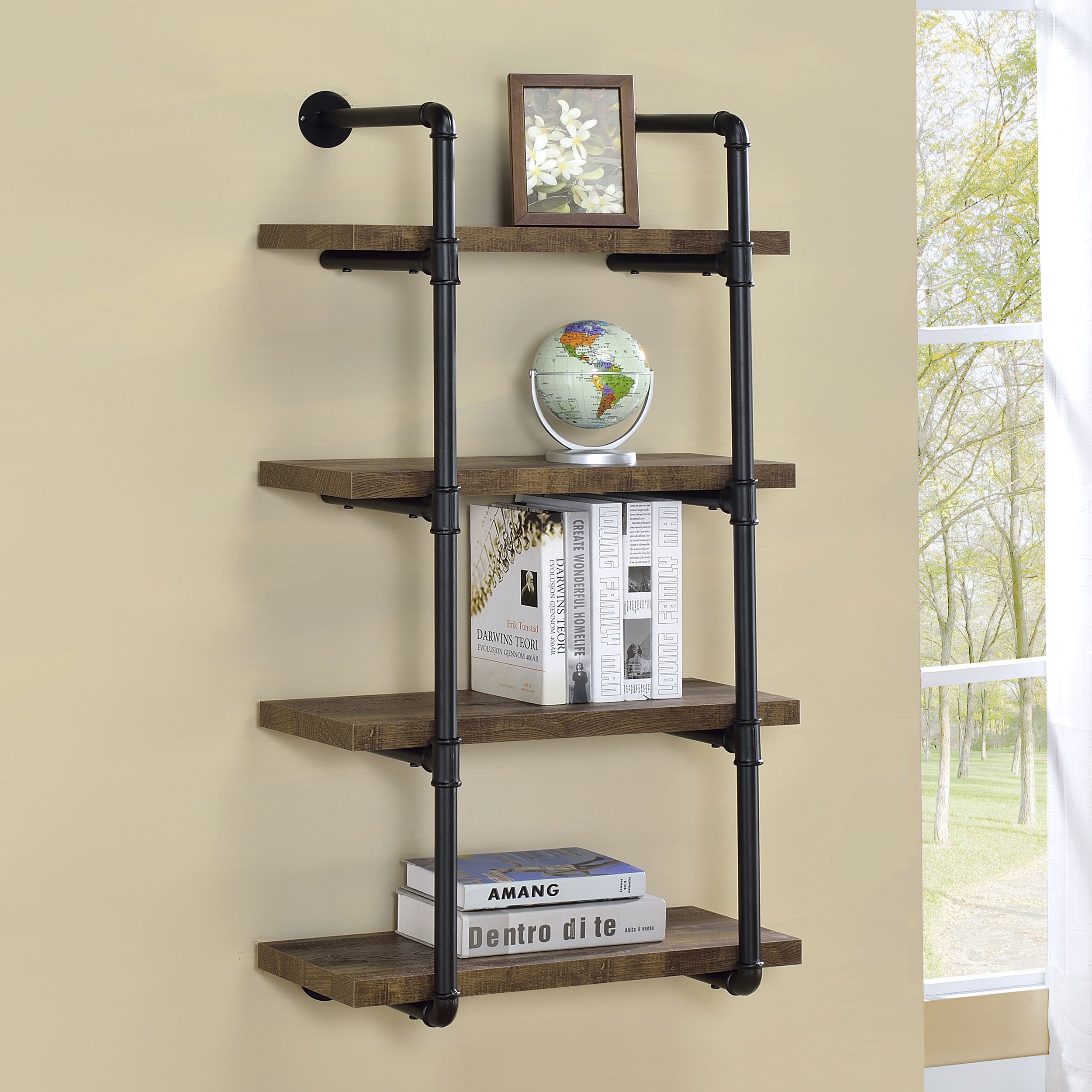 Elmcrest Wall Shelf - Ideal Furniture (Fresno,CA)
