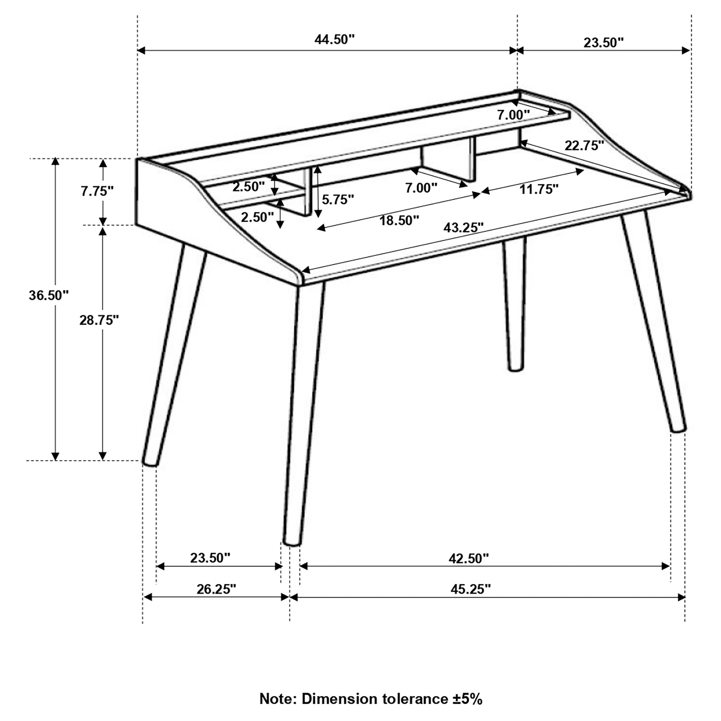 Percy Writing Desk - Ideal Furniture (Fresno,CA)