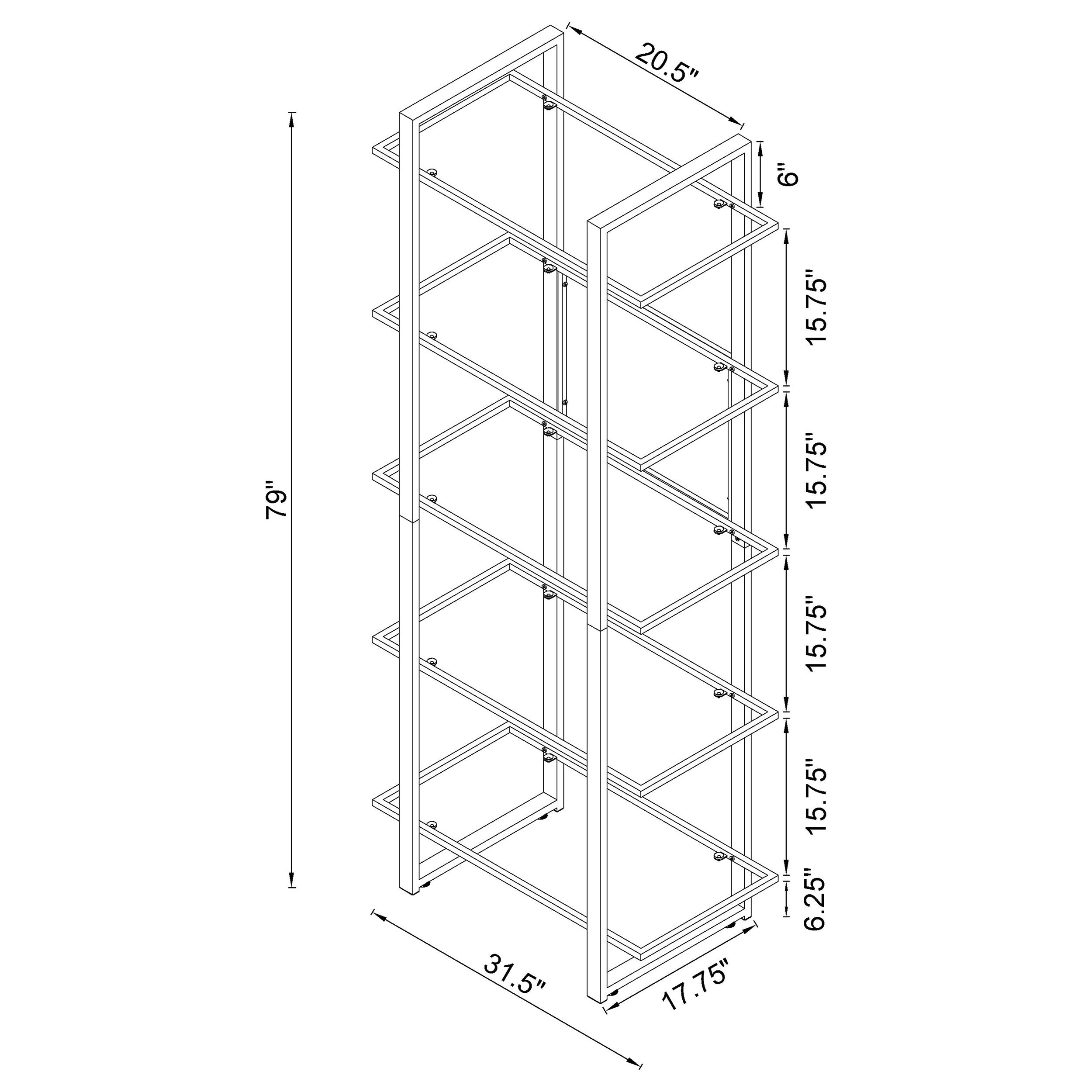 Hartford Bookshelf - Ideal Furniture (Fresno,CA)