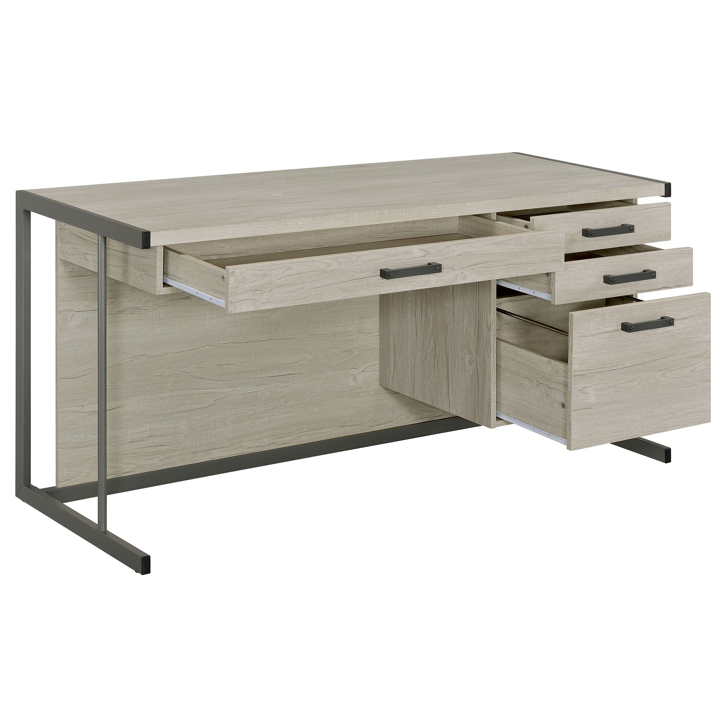 Loomis Computer Desk - Ideal Furniture (Fresno,CA)