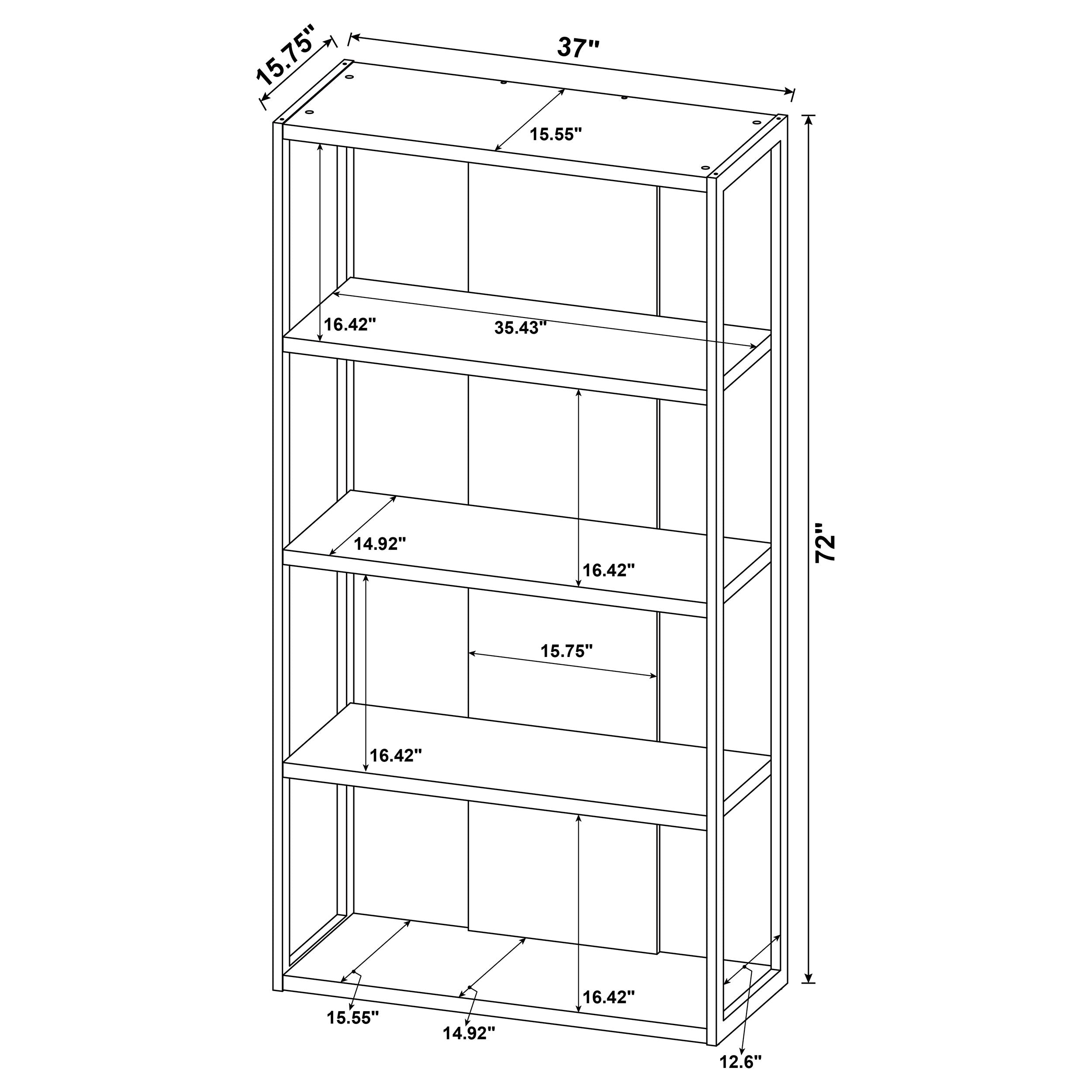 Loomis Bookshelf - Ideal Furniture (Fresno,CA)