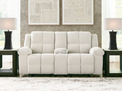 Orlen Reclining Loveseat with Console - Ideal Furniture (Fresno,CA)