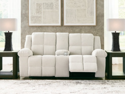 Orlen Reclining Loveseat with Console - Ideal Furniture (Fresno,CA)