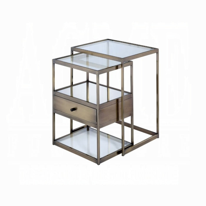 Enca Nesting Table Set - Ideal Furniture (Fresno,CA)