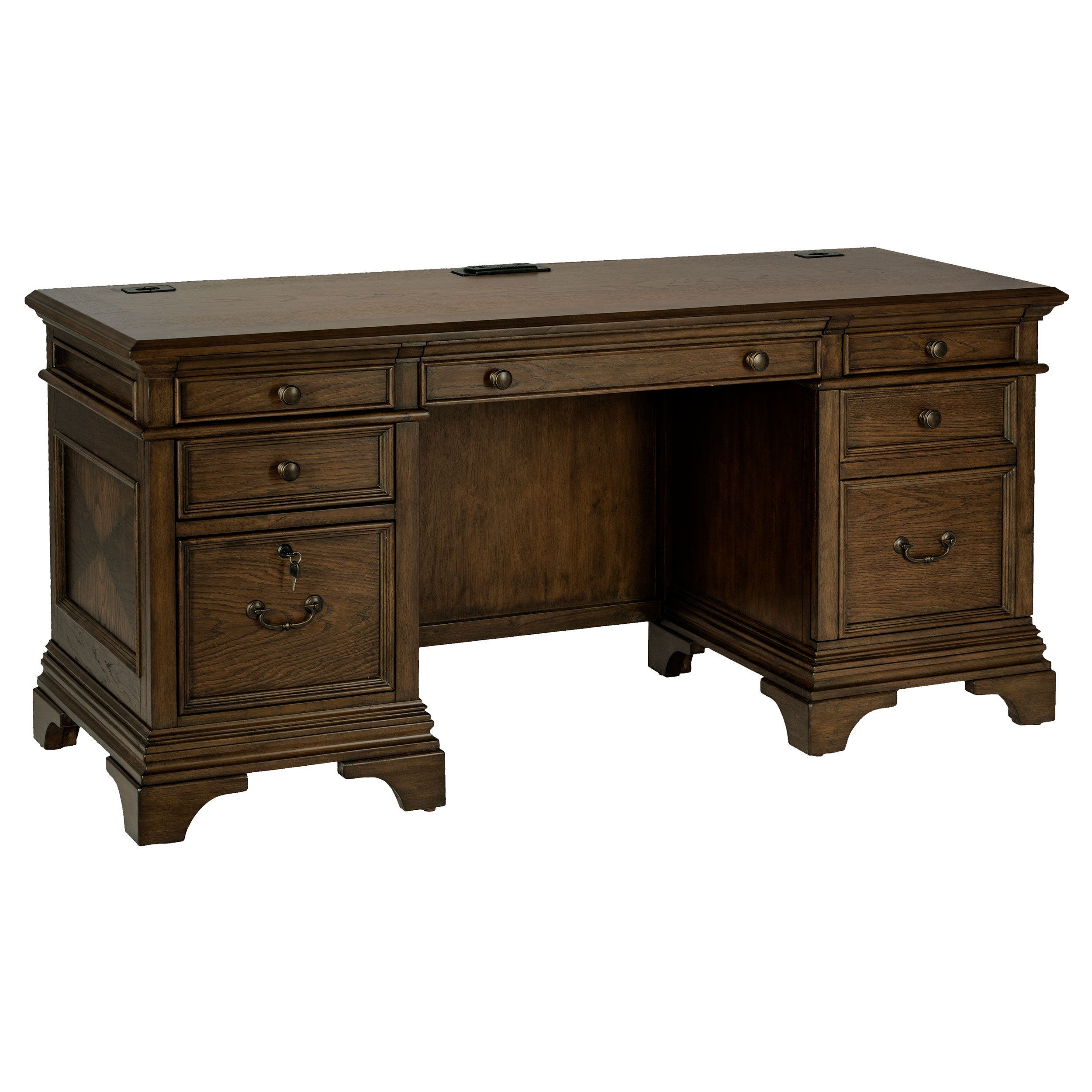 Hartshill Credenza Desk - Ideal Furniture (Fresno,CA)