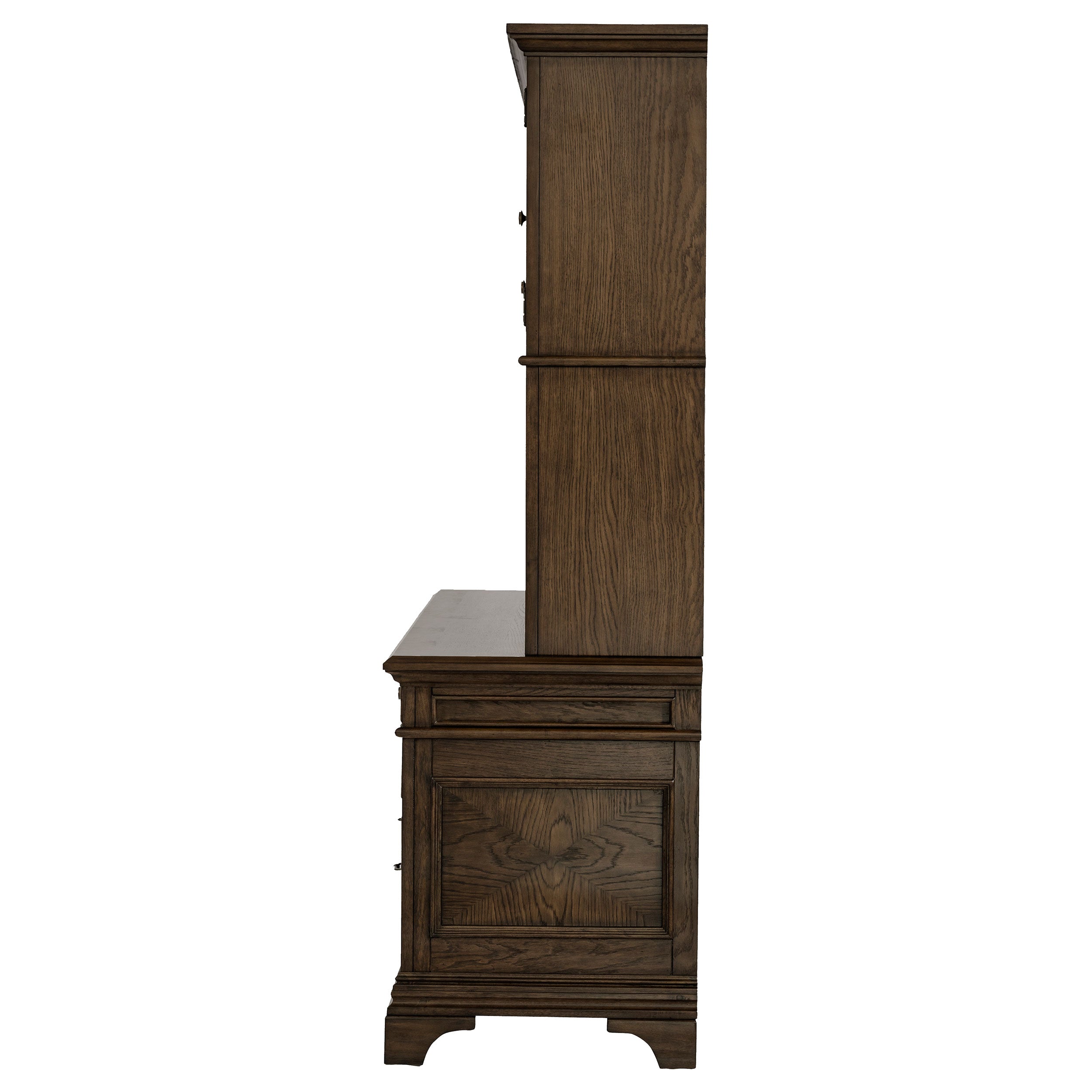 Hartshill Credenza Desk with Hutch - Ideal Furniture (Fresno,CA)