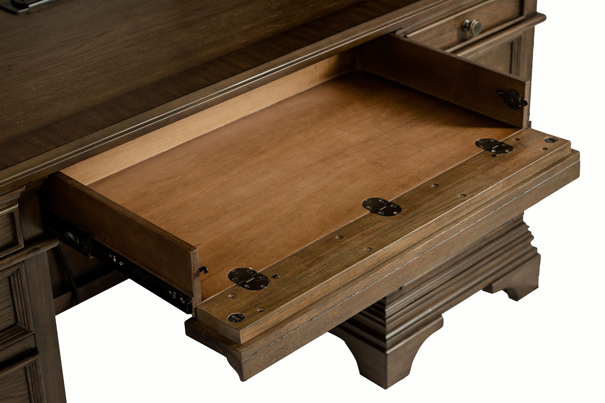 Hartshill Credenza Desk with Hutch - Ideal Furniture (Fresno,CA)