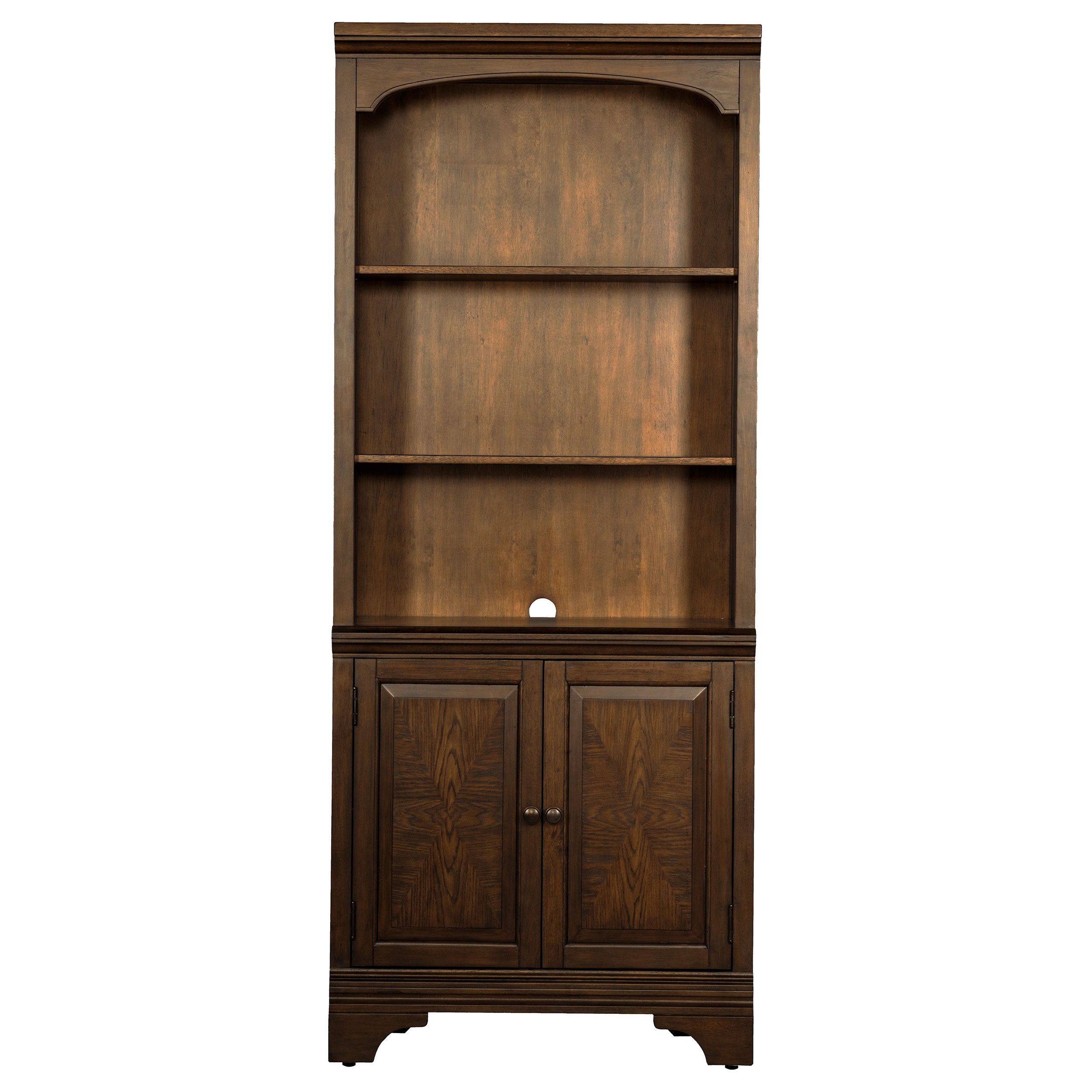 Hartshill Bookcase with Cabinet - Ideal Furniture (Fresno,CA)