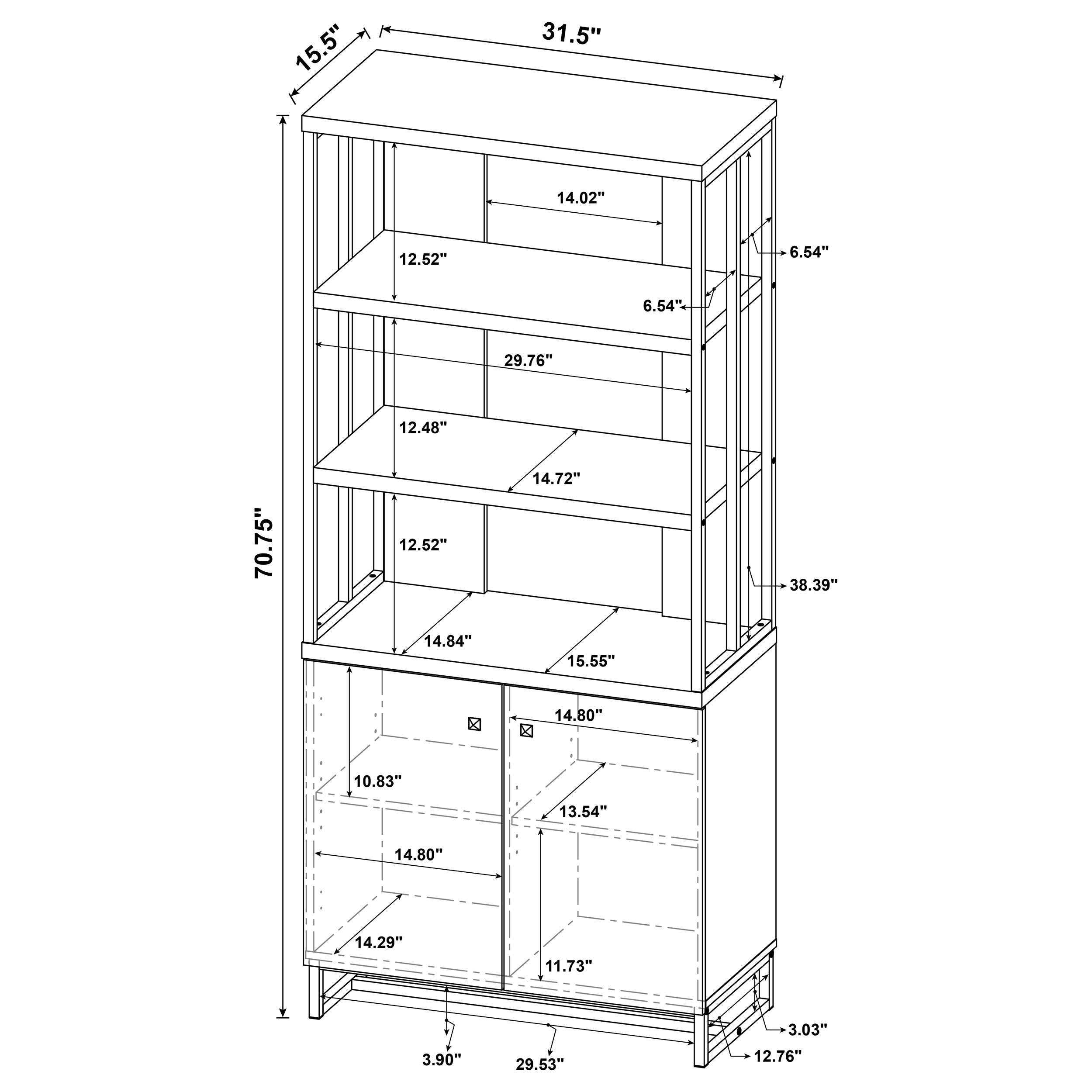 Millbrook Bookshelf - Ideal Furniture (Fresno,CA)