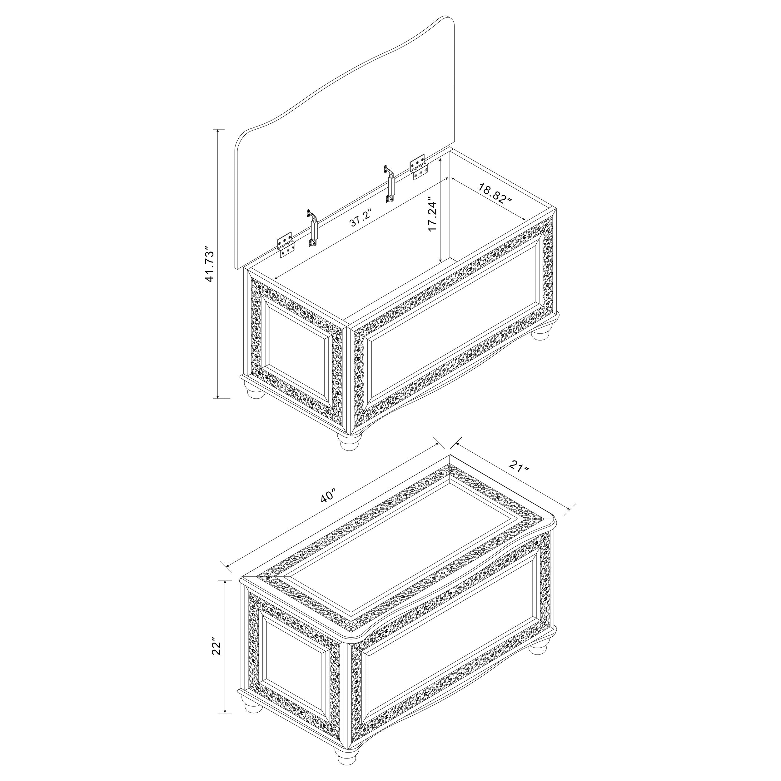 Finlay Cedar Chest - Ideal Furniture (Fresno,CA)