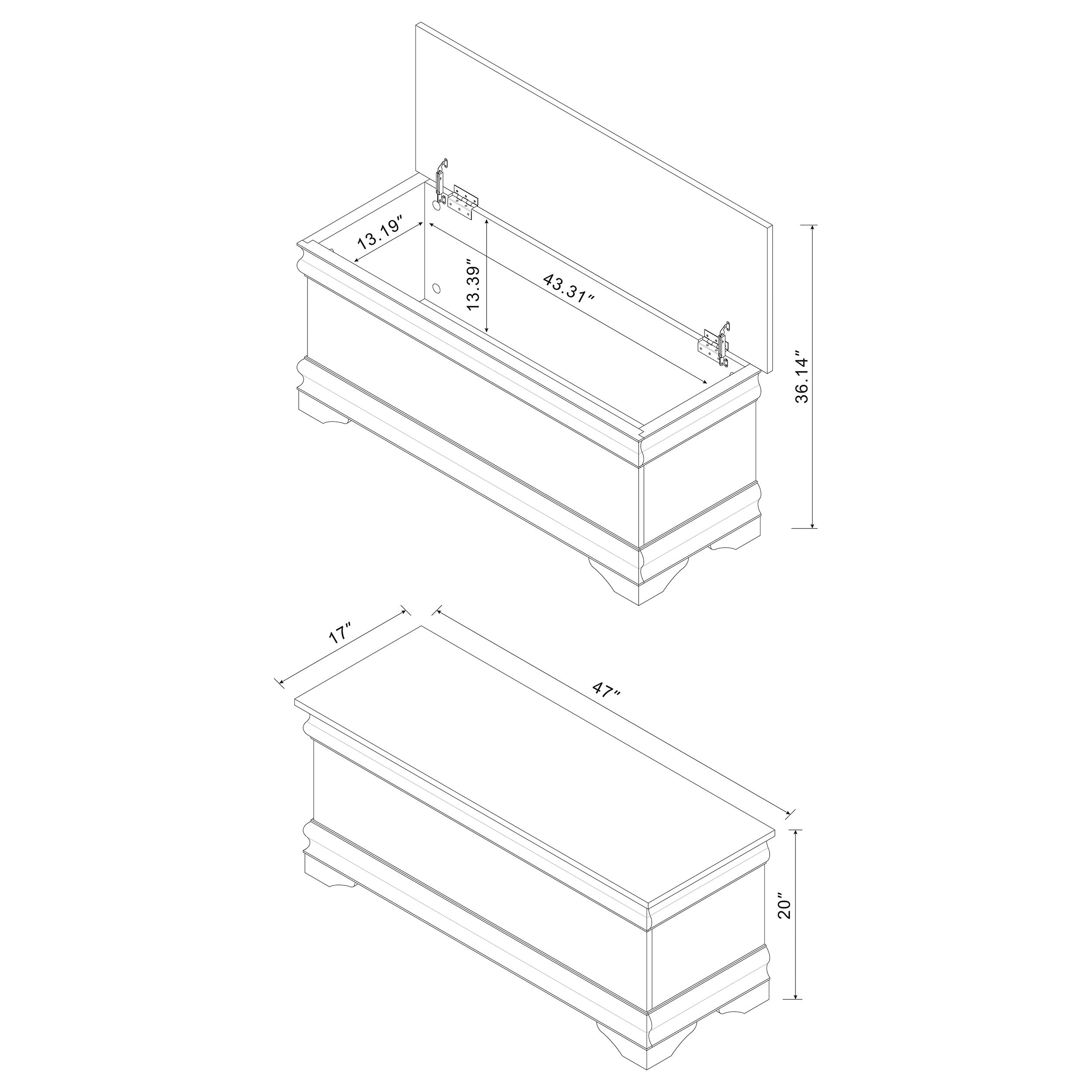Pablo Cedar Chest - Ideal Furniture (Fresno,CA)