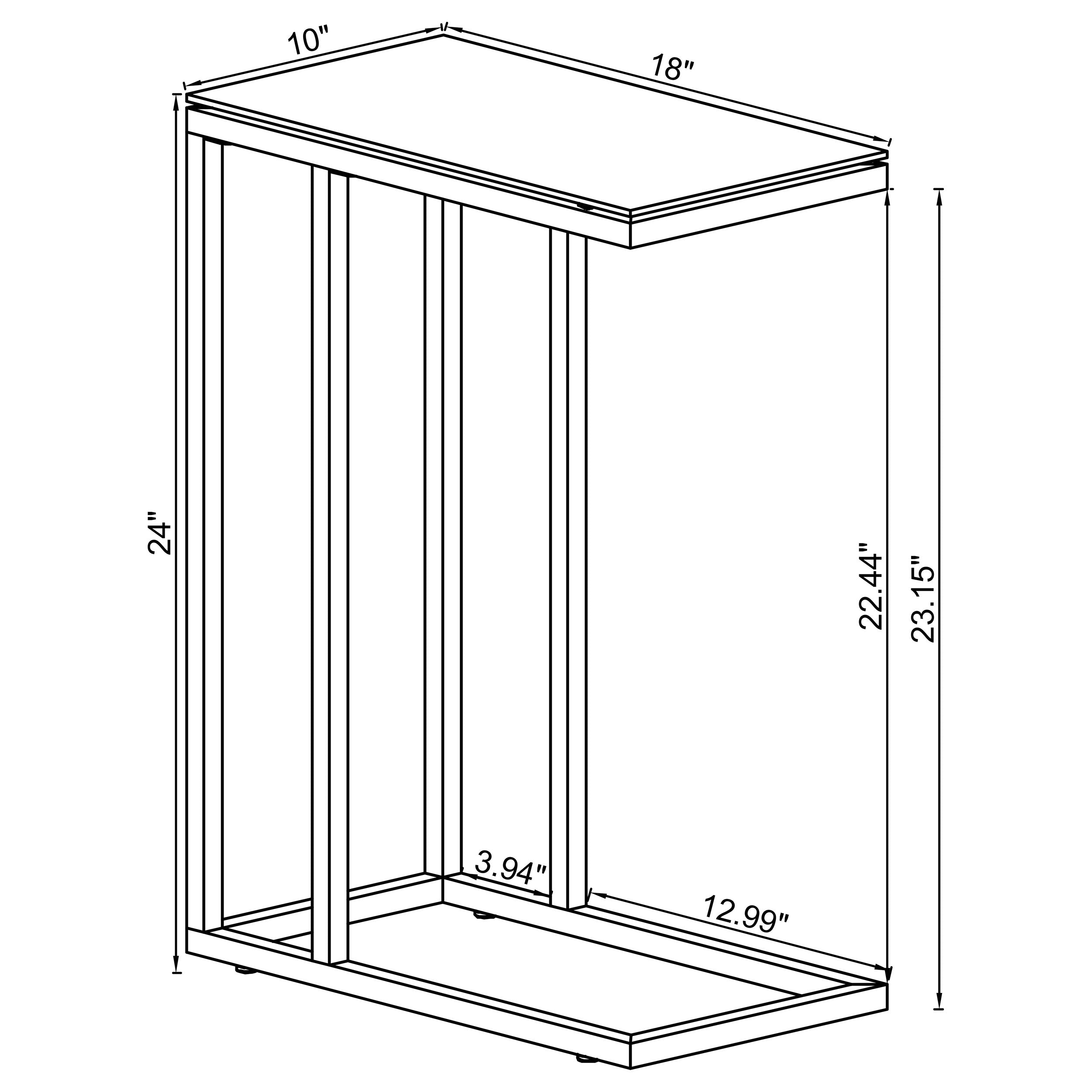 Stella Side Table - Ideal Furniture (Fresno,CA)