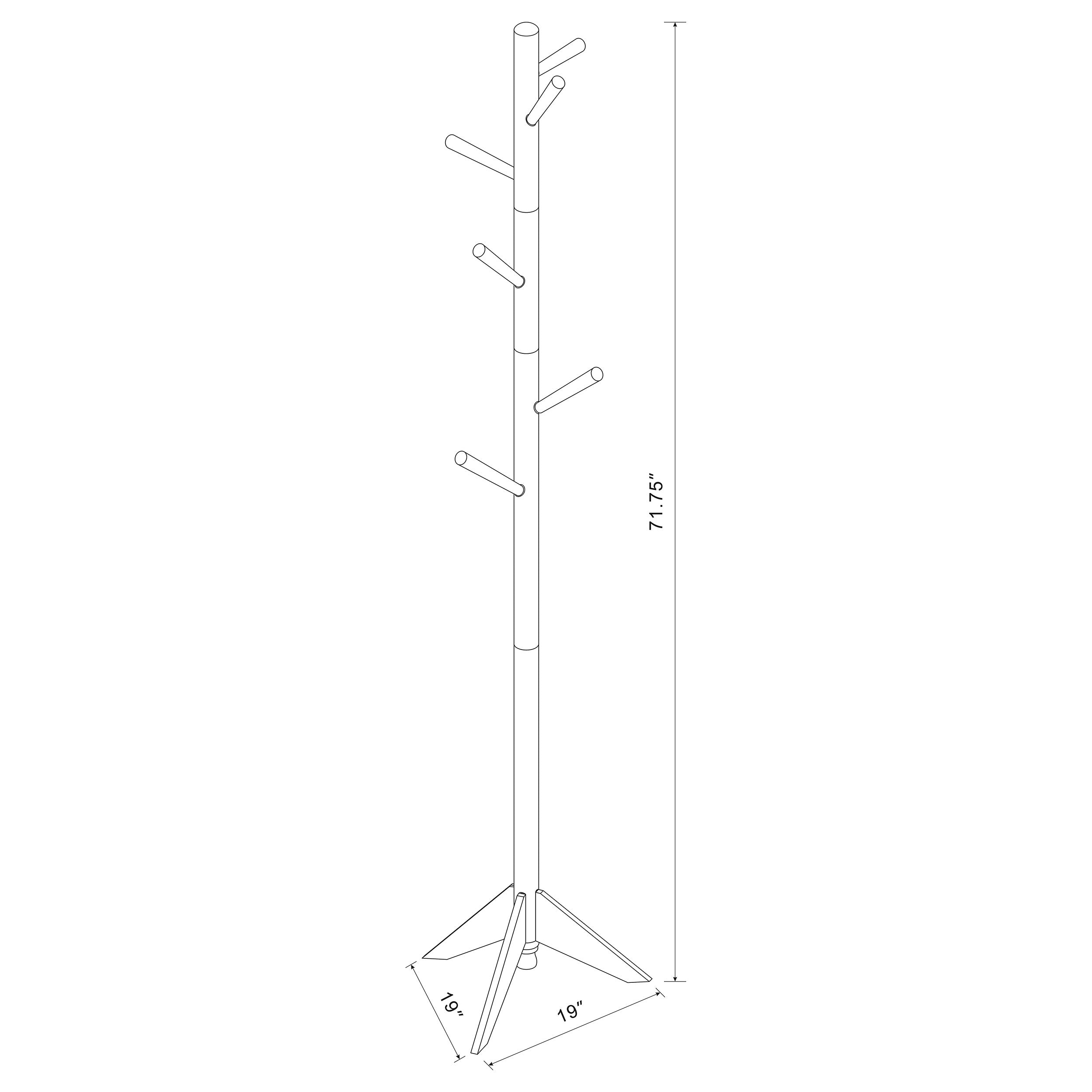 Devlin Coat Rack - Ideal Furniture (Fresno,CA)