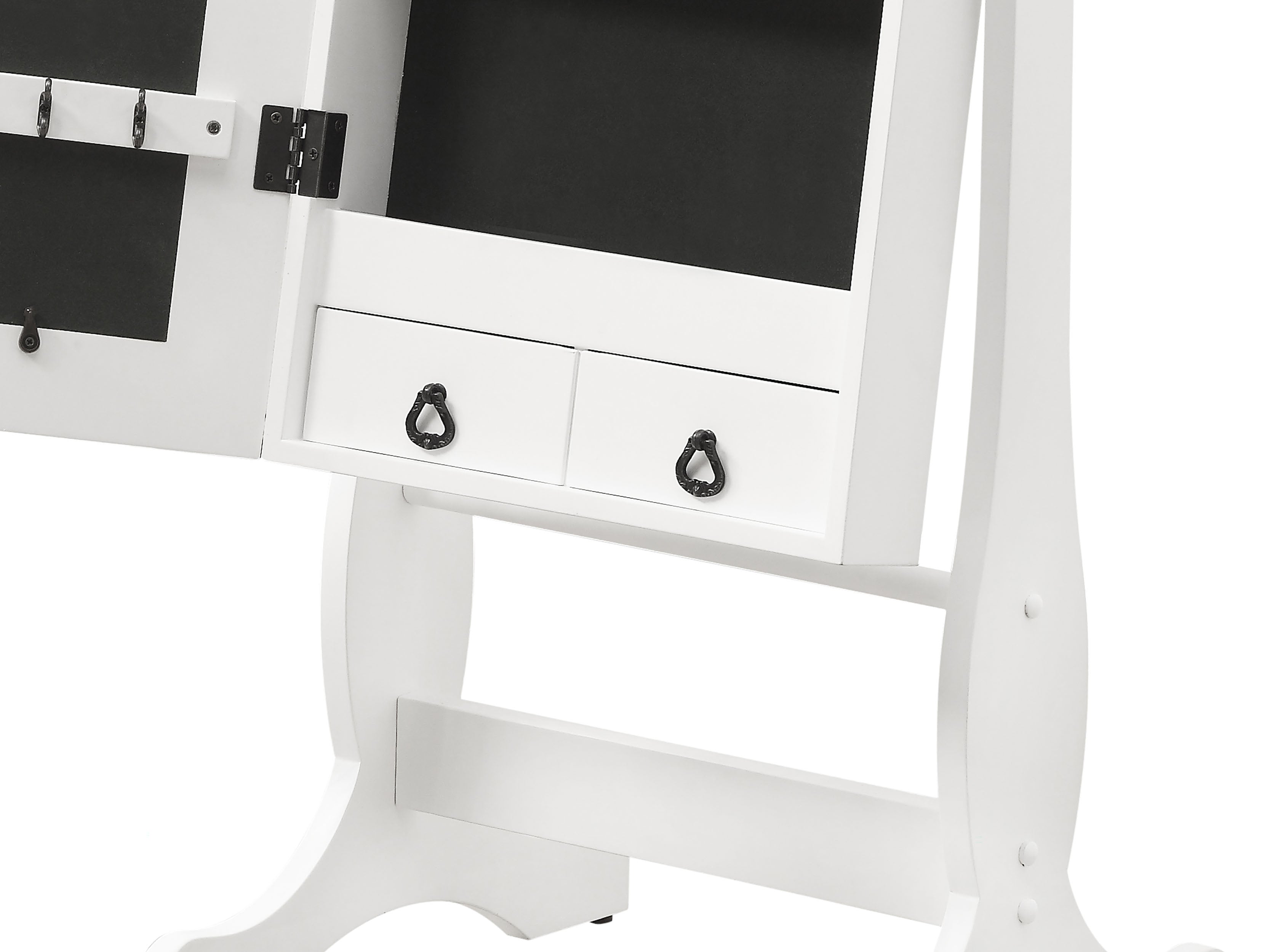 Batista Jewelry Cheval Mirror - Ideal Furniture (Fresno,CA)