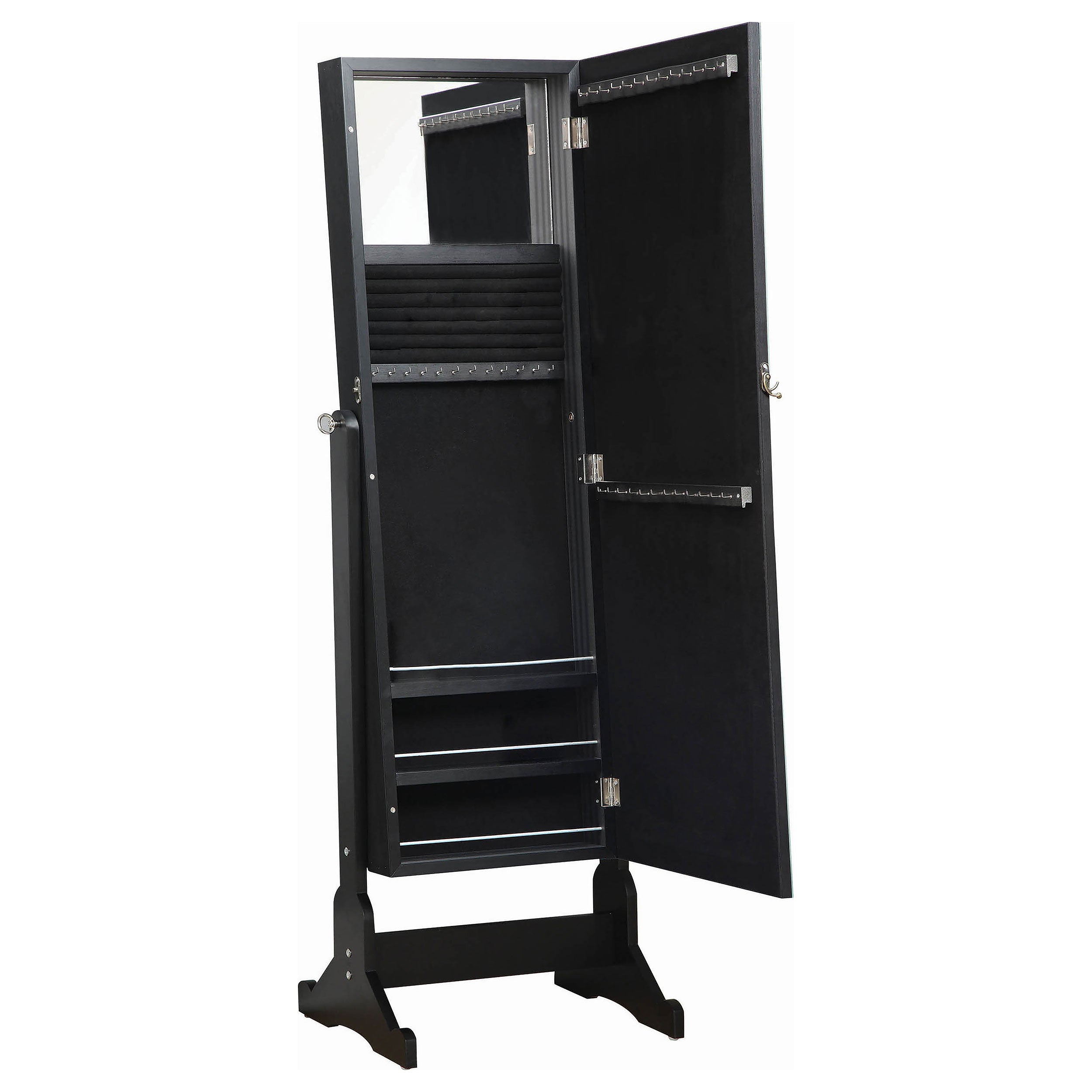 Cortez Jewelry Cheval Mirror - Ideal Furniture (Fresno,CA)