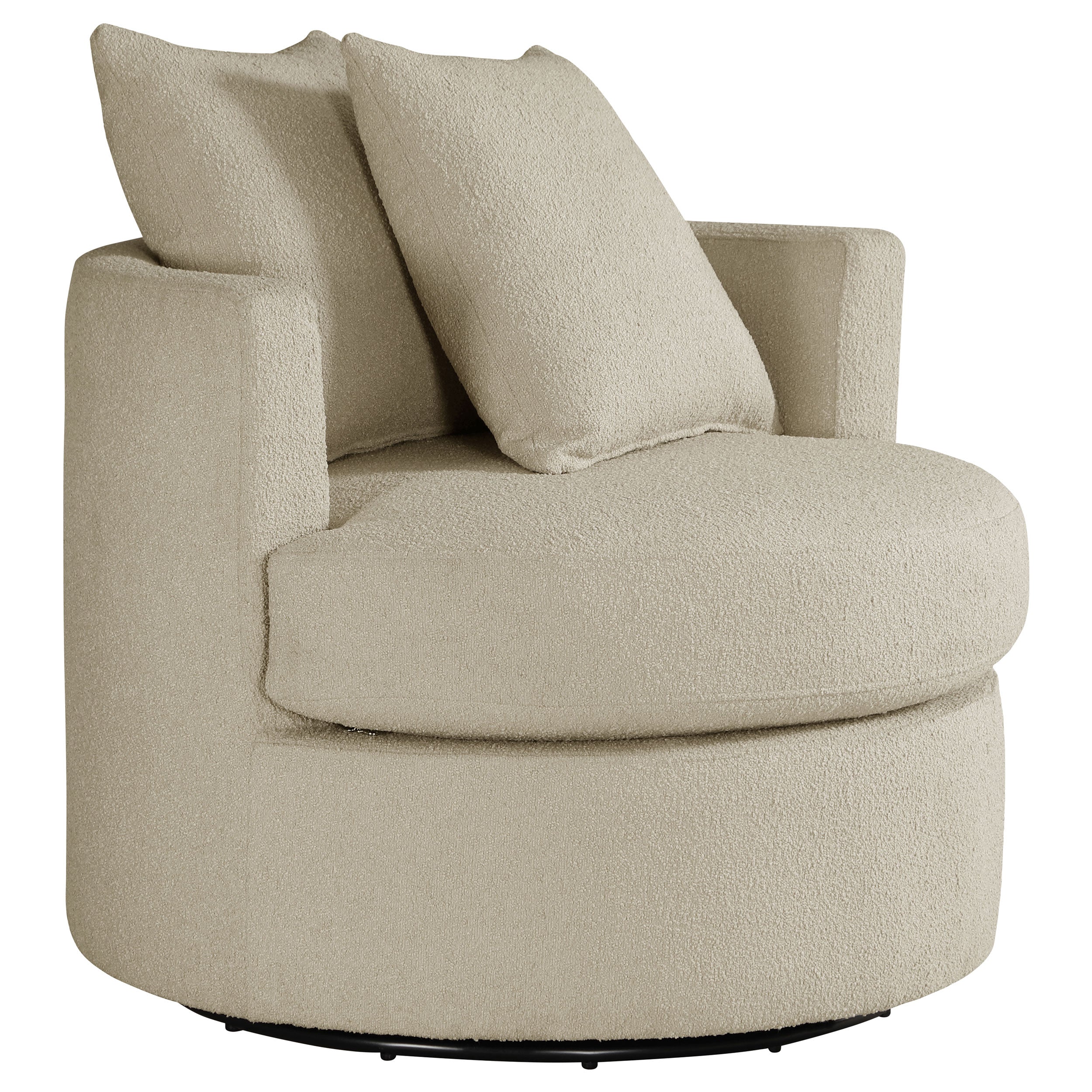 Debbie Swivel Accent Chair - Ideal Furniture (Fresno,CA)