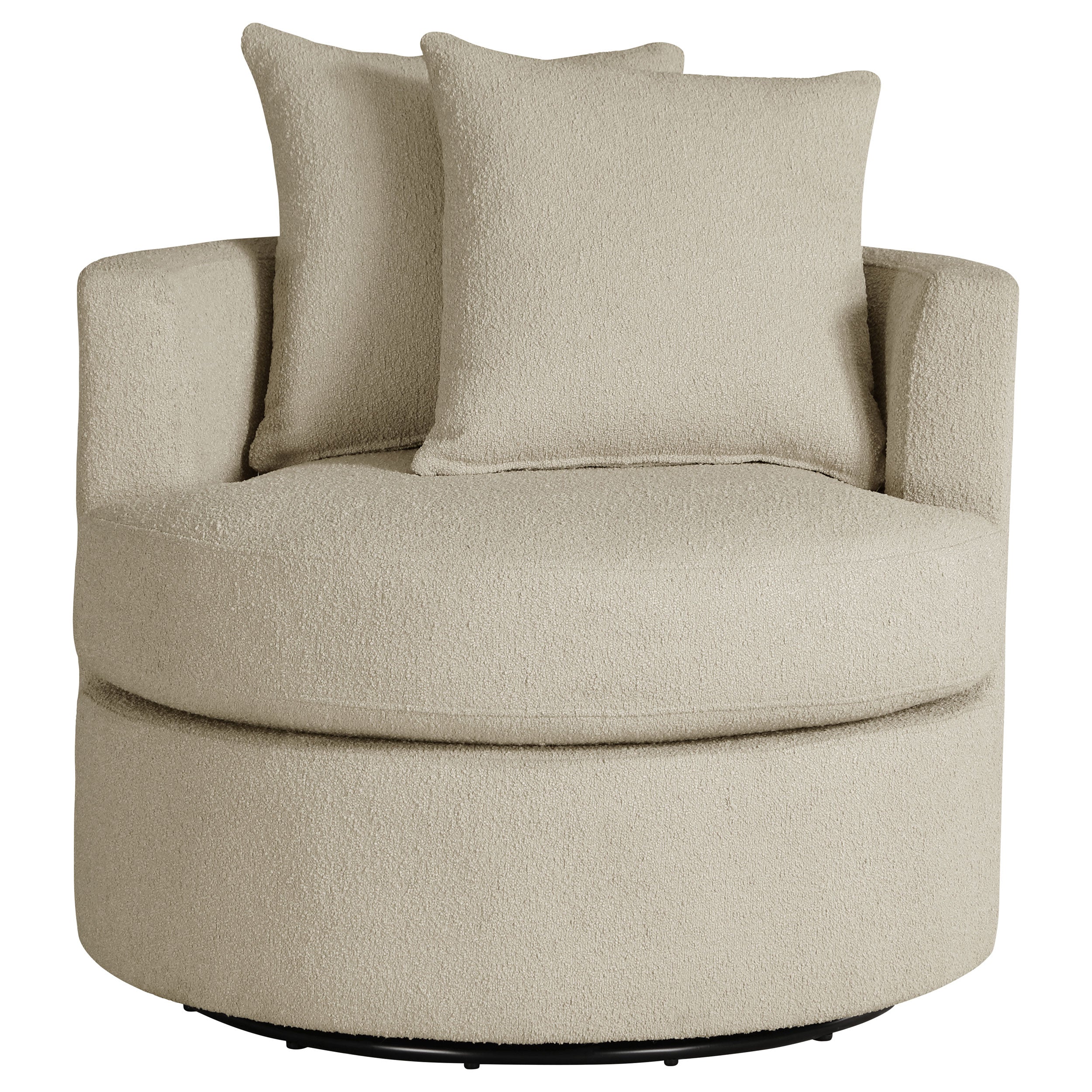 Debbie Swivel Accent Chair - Ideal Furniture (Fresno,CA)