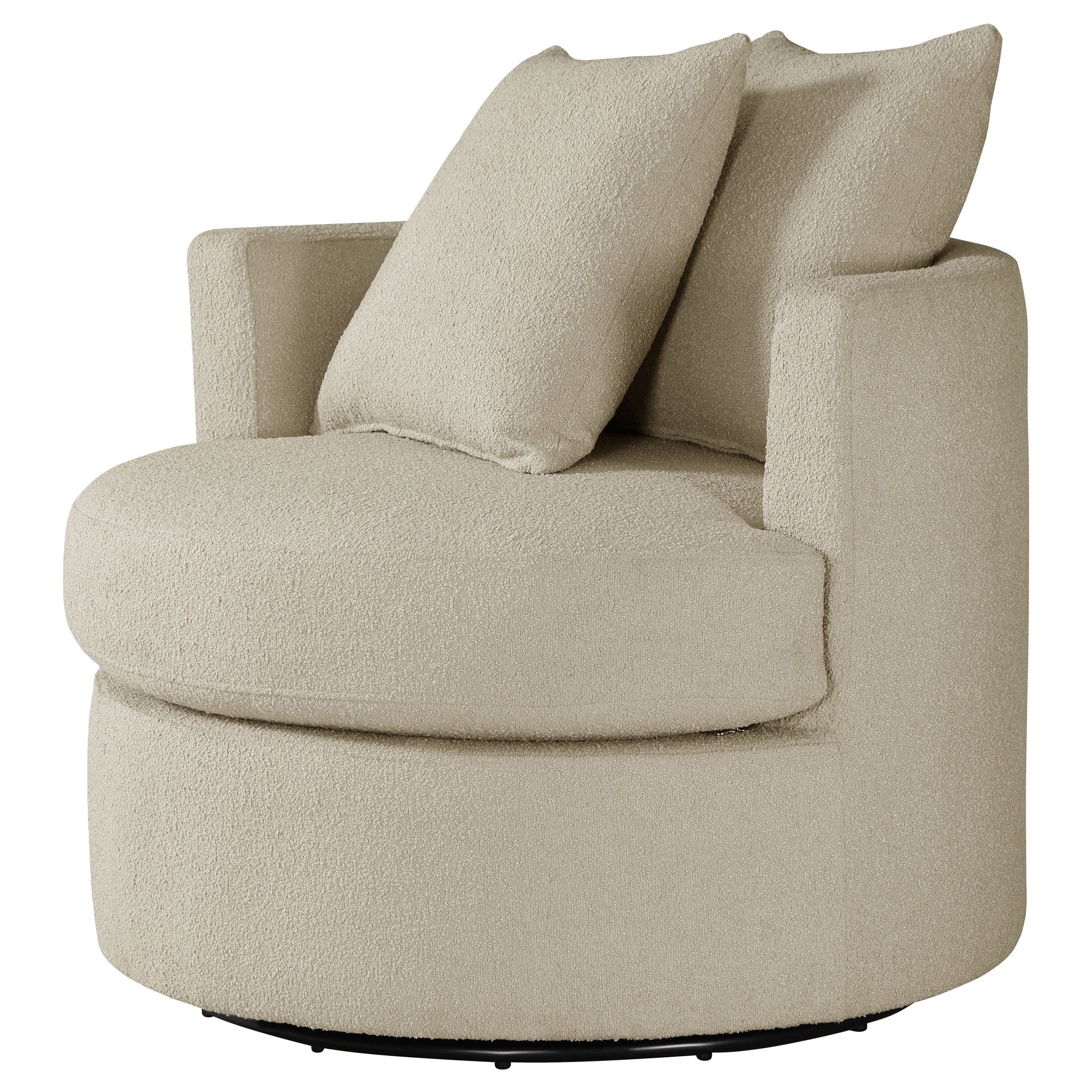 Debbie Swivel Accent Chair - Ideal Furniture (Fresno,CA)
