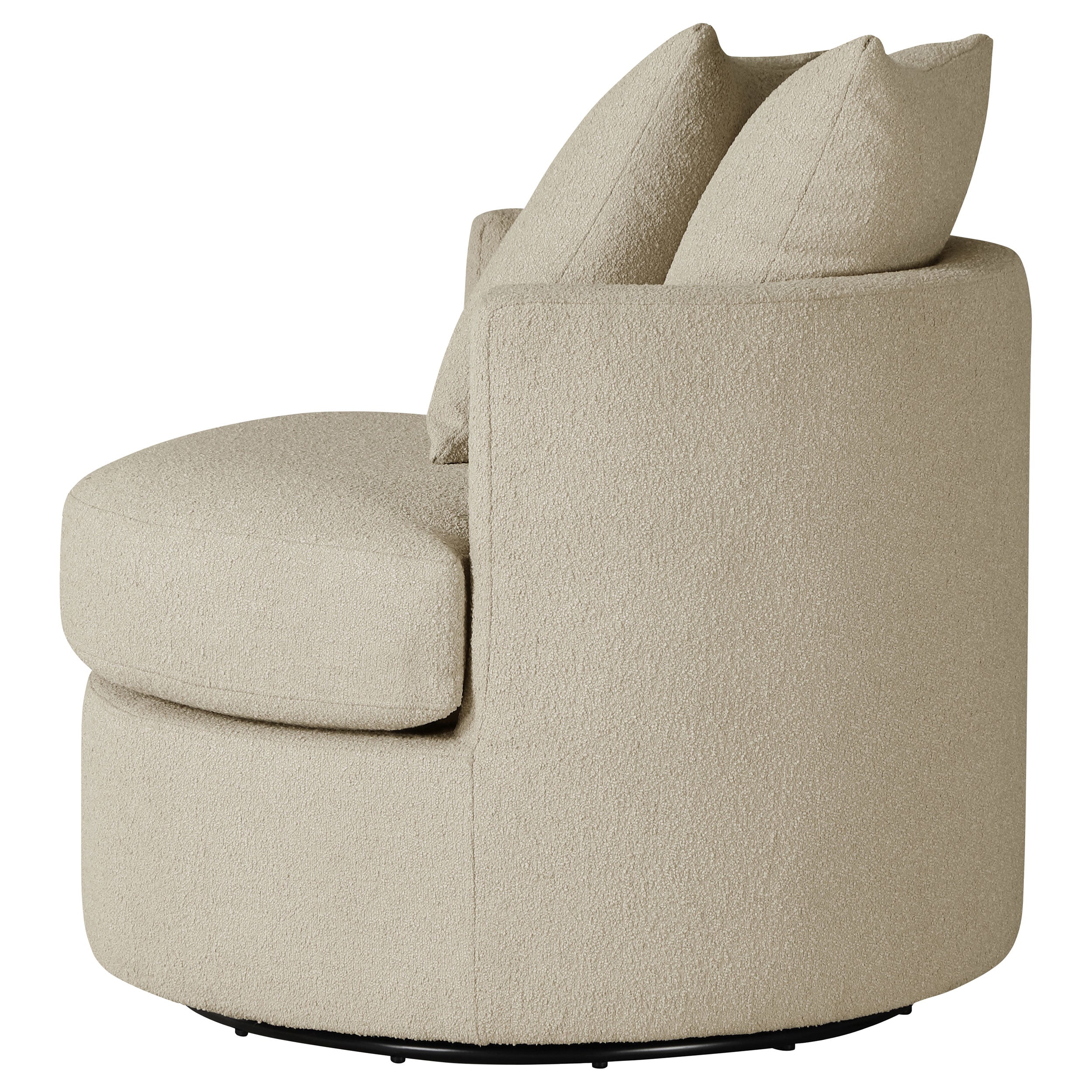 Debbie Swivel Accent Chair - Ideal Furniture (Fresno,CA)