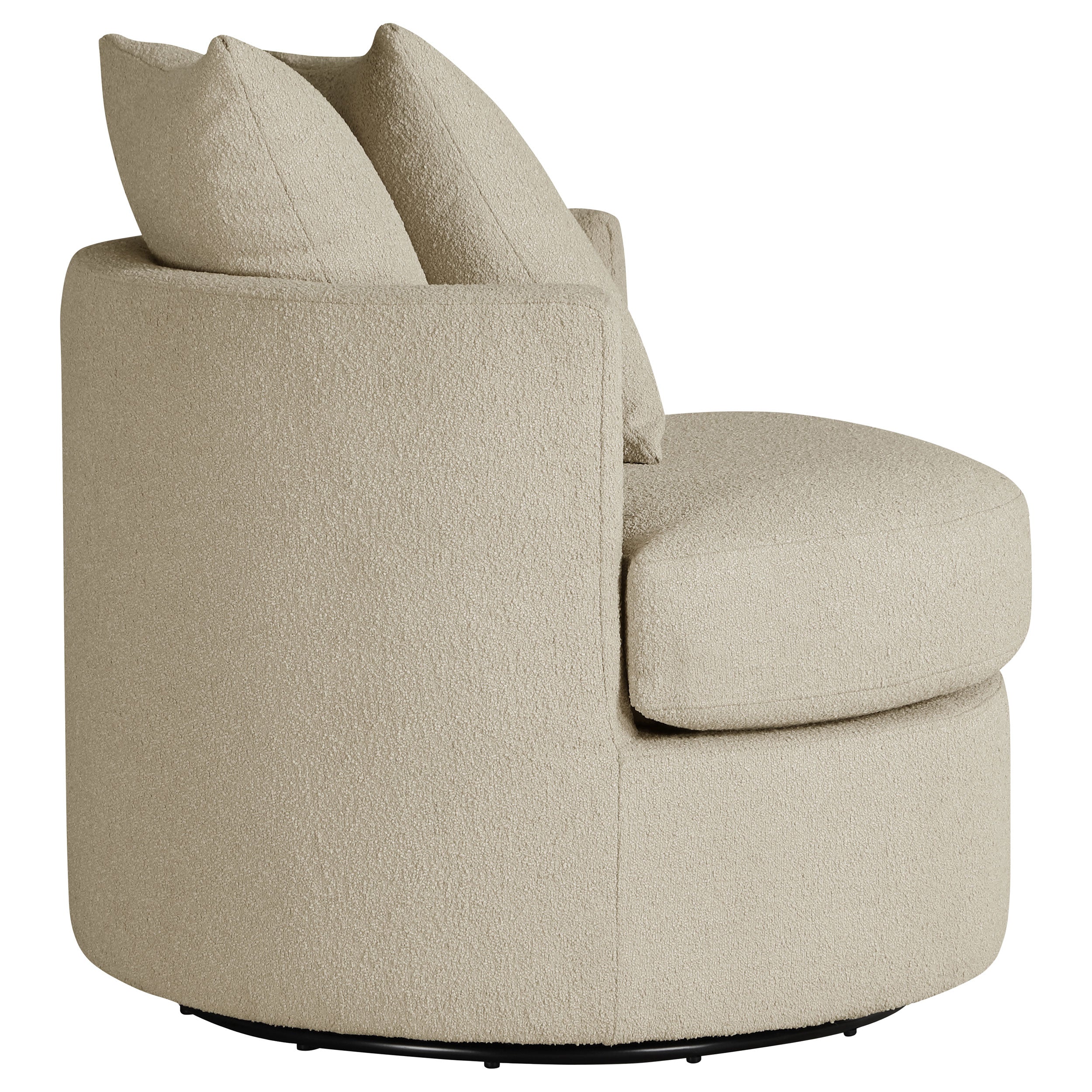 Debbie Swivel Accent Chair - Ideal Furniture (Fresno,CA)