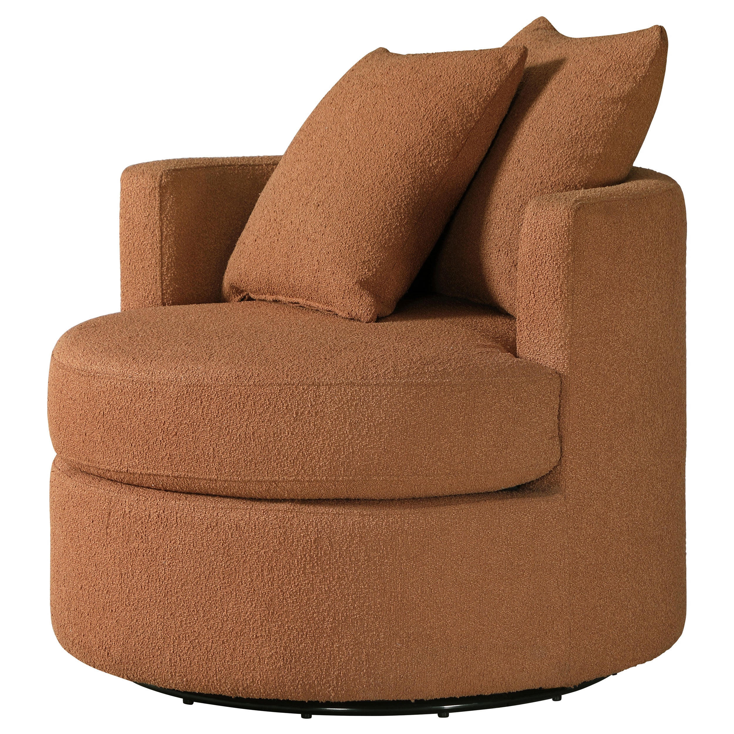 Debbie Swivel Accent Chair - Ideal Furniture (Fresno,CA)